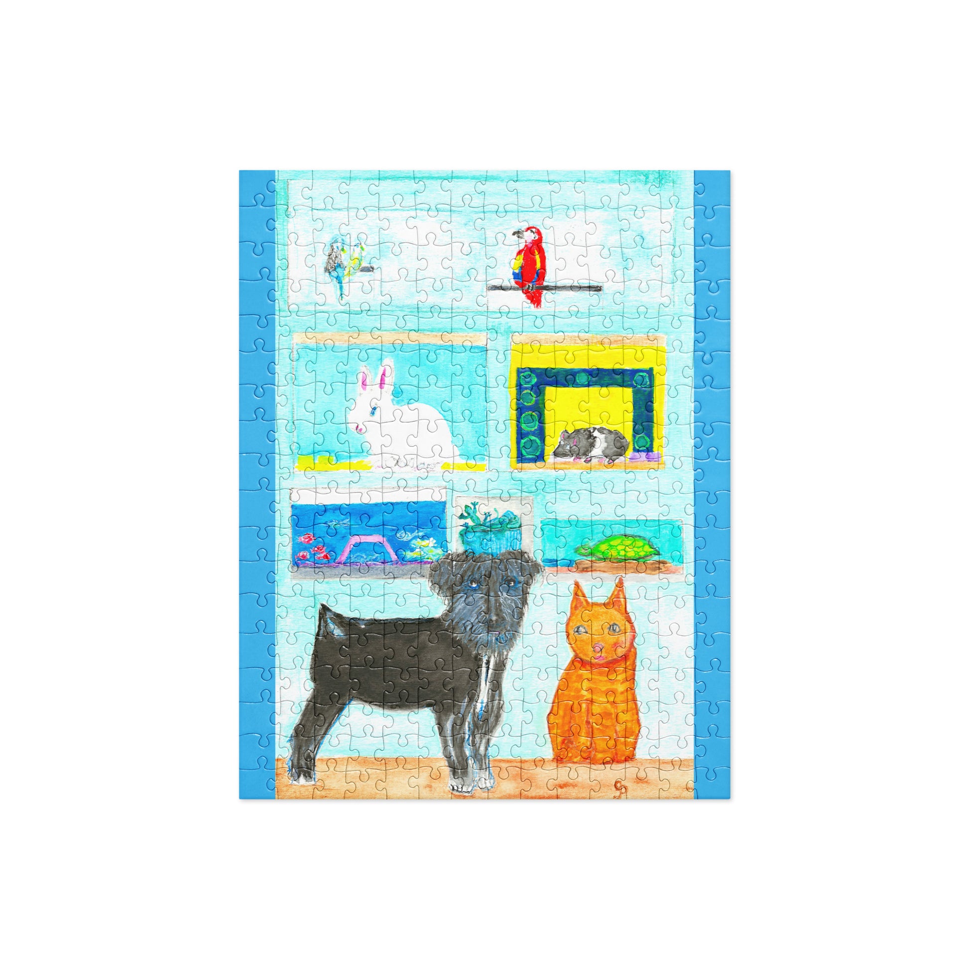 High-quality jigsaw puzzle featuring original artwork—precision-cut pieces with vibrant colors, perfect for relaxing fun, gifting, or displaying as wall art; ideal for puzzle lovers and art enthusiasts.