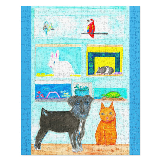 High-quality jigsaw puzzle featuring original artwork—precision-cut pieces with vibrant colors, perfect for relaxing fun, gifting, or displaying as wall art; ideal for puzzle lovers and art enthusiasts.