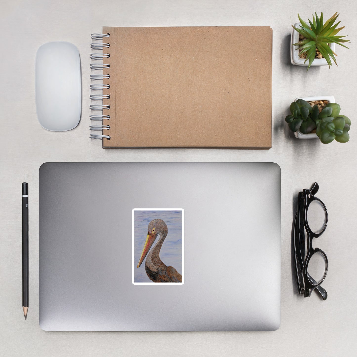 Bubble-free vinyl stickers featuring original artwork—durable, weather-resistant, and easy to apply on laptops, water bottles, notebooks, and more; perfect for personalizing with artistic flair.
