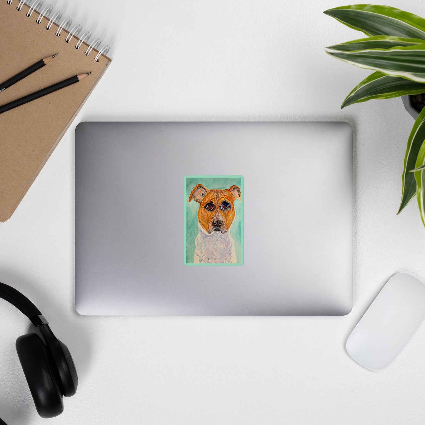 Bubble-free vinyl stickers featuring original artwork—durable, weather-resistant, and easy to apply on laptops, water bottles, notebooks, and more; perfect for personalizing with artistic flair.