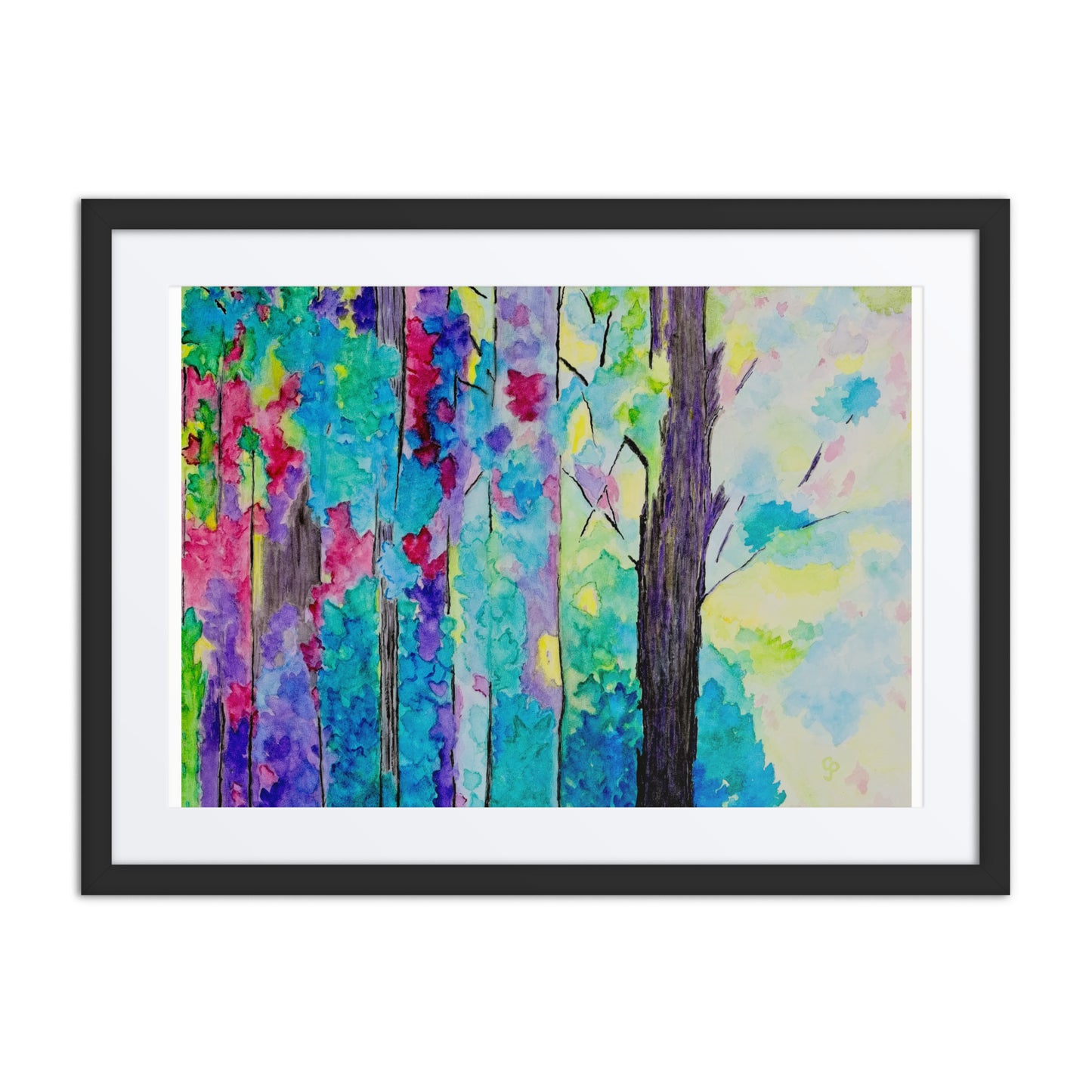 Original wall art perfect for home decor, gallery walls, or office spaces—high-quality artwork that adds color, character, and creativity to any room.