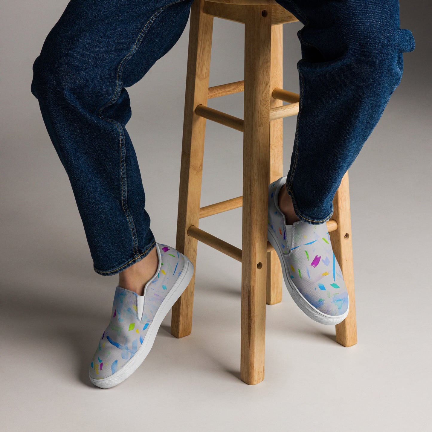 Stylish sneakers featuring original artwork, designed for comfort and everyday wear—unique artistic shoes perfect for casual outfits, street style, or creative fashion lovers.