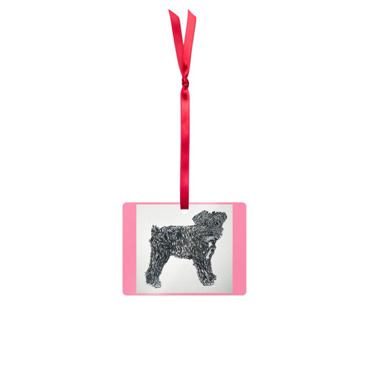 Holiday ornament featuring original artwork, perfect for Christmas trees, seasonal decor, or gift giving—high-quality, artist-designed keepsake to add charm and personality to your celebrations.
