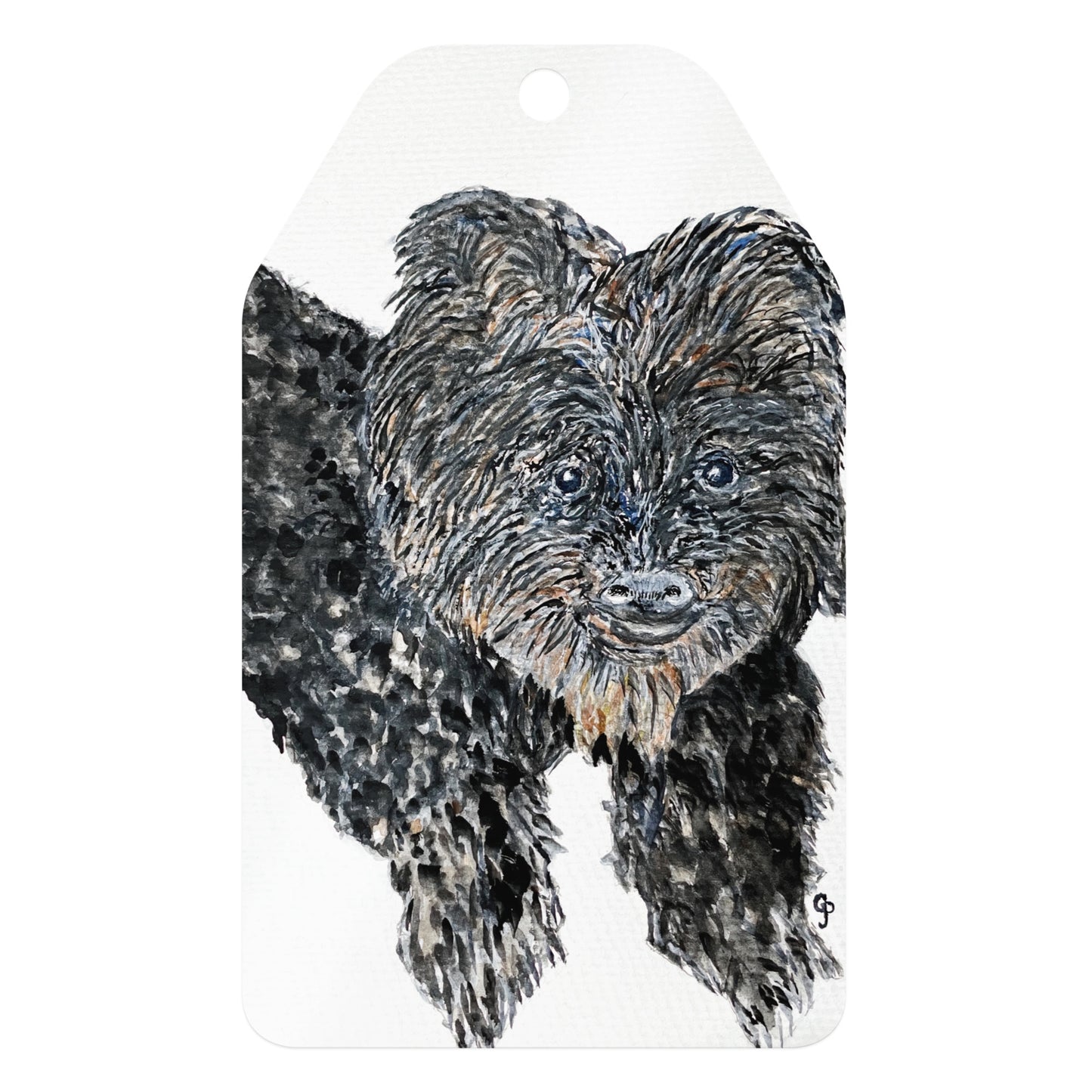 Holiday ornament featuring original artwork, perfect for Christmas trees, seasonal decor, or gift giving—high-quality, artist-designed keepsake to add charm and personality to your celebrations.