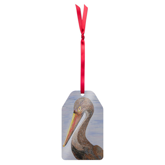 Holiday ornament featuring original artwork, perfect for Christmas trees, seasonal decor, or gift giving—high-quality, artist-designed keepsake to add charm and personality to your celebrations.