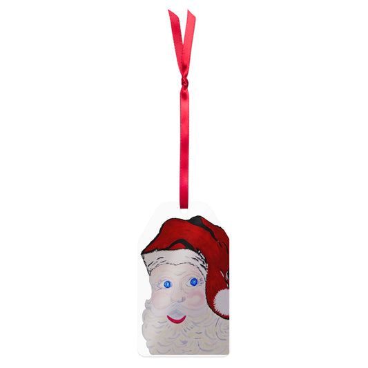 Holiday ornament featuring original artwork, perfect for Christmas trees, seasonal decor, or gift giving—high-quality, artist-designed keepsake to add charm and personality to your celebrations.