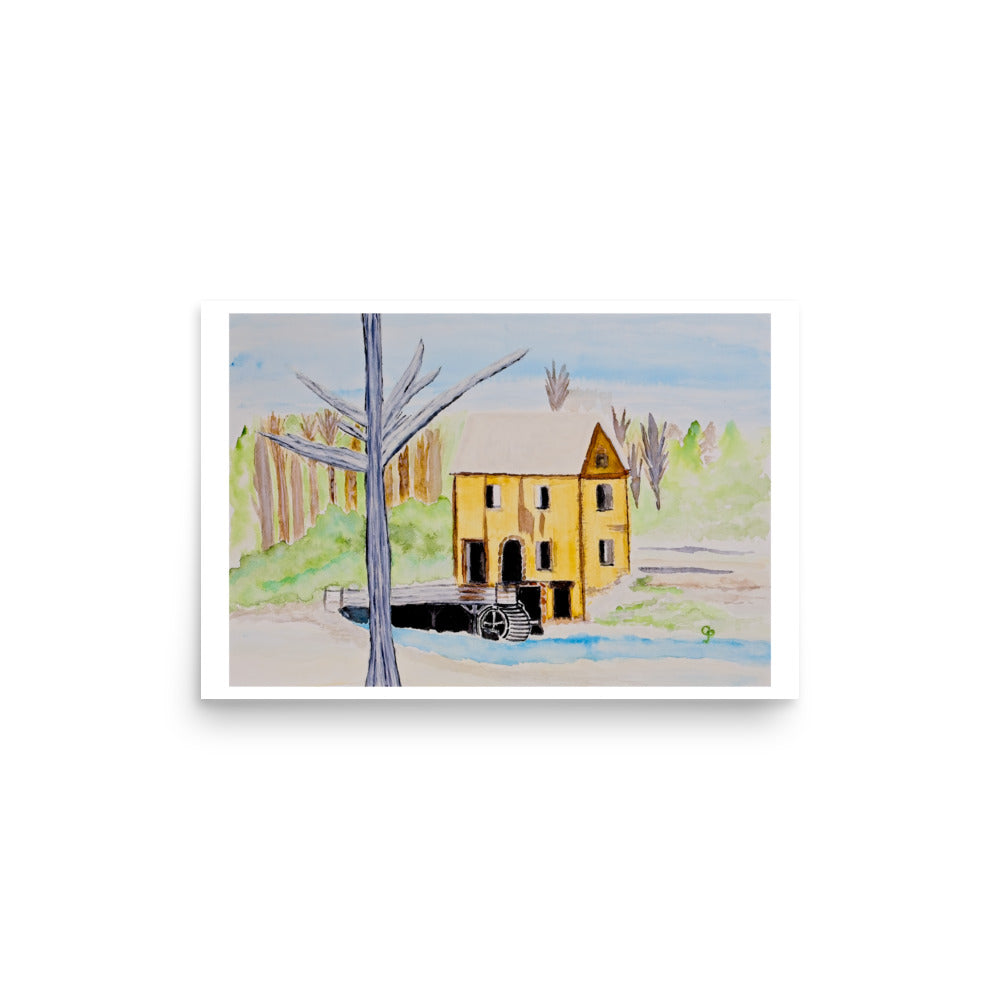 Original wall art featuring watercolor art design, perfect for home decor, gallery walls, or office spaces—high-quality artwork that adds color, character, and creativity to any room.