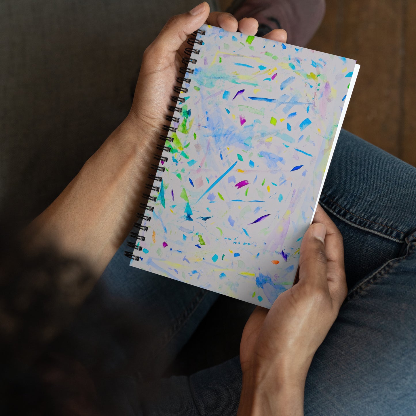 Spiral notebook featuring original cover artwork—durable, stylish, and perfect for journaling, note-taking, or creative writing; ideal for students, professionals, and art lovers.