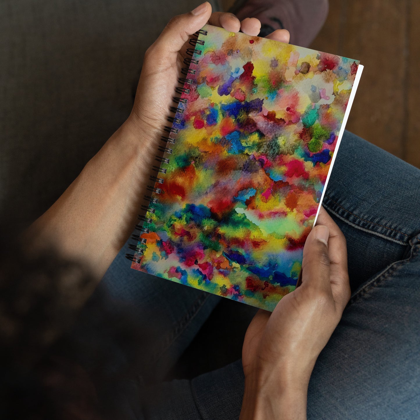Spiral notebook featuring original cover artwork—durable, stylish, and perfect for journaling, note-taking, or creative writing; ideal for students, professionals, and art lovers.
