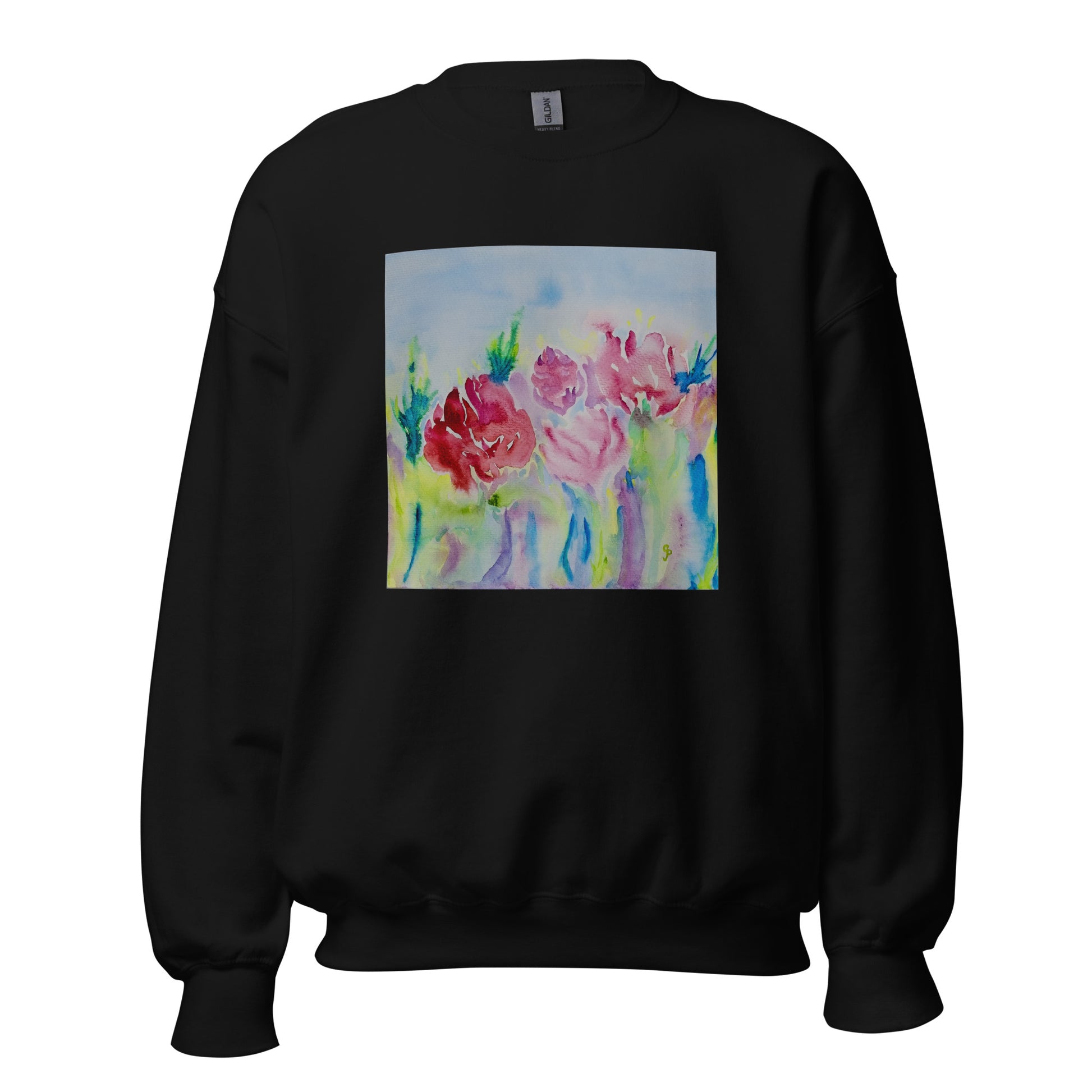 Cozy sweatshirt featuring original artwork—soft and perfect for casual wear, layering, or gifting; combines comfort, warmth, and artistic style for everyday outfits.
