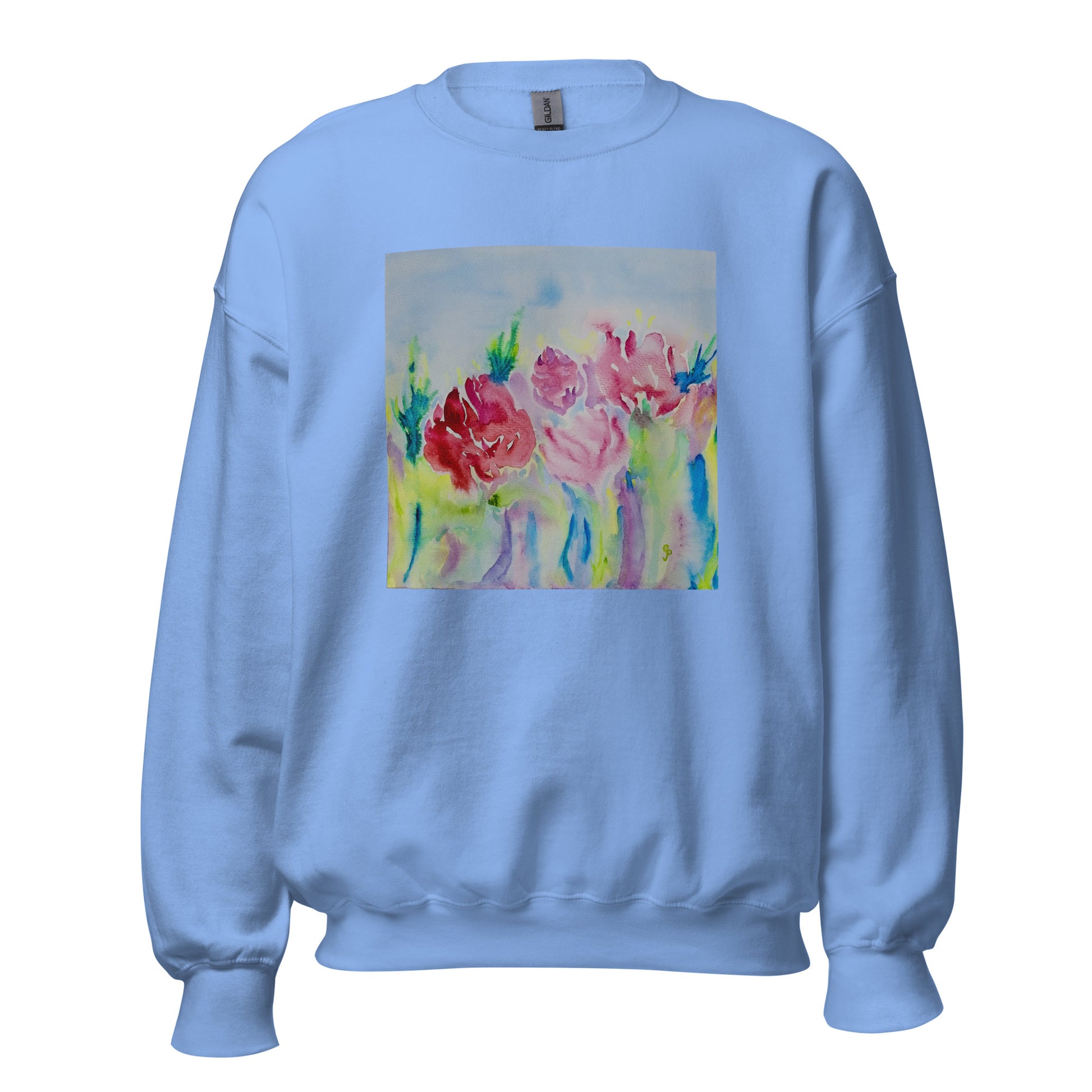Cozy sweatshirt featuring original artwork—soft and perfect for casual wear, layering, or gifting; combines comfort, warmth, and artistic style for everyday outfits.