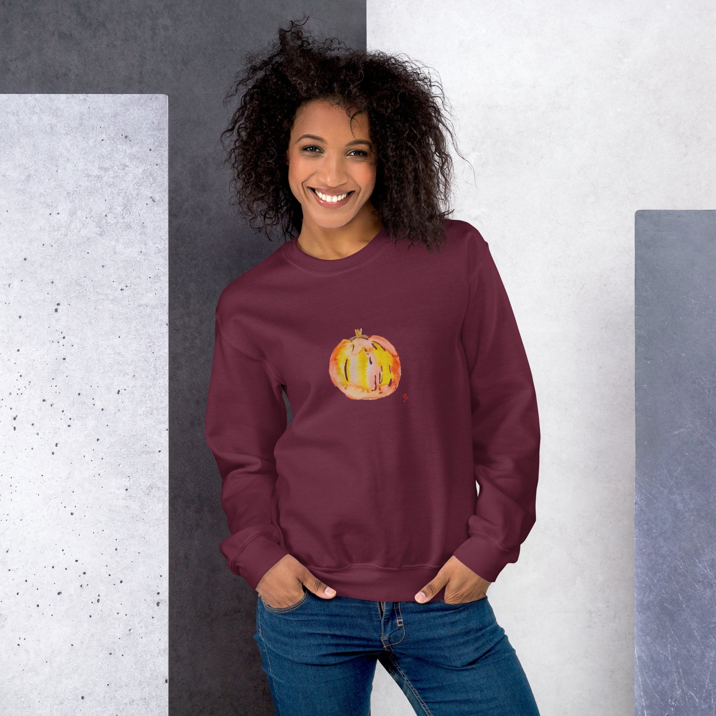 Cozy sweatshirt featuring original artwork—soft and perfect for casual wear, layering, or gifting; combines comfort, warmth, and artistic style for everyday outfits.