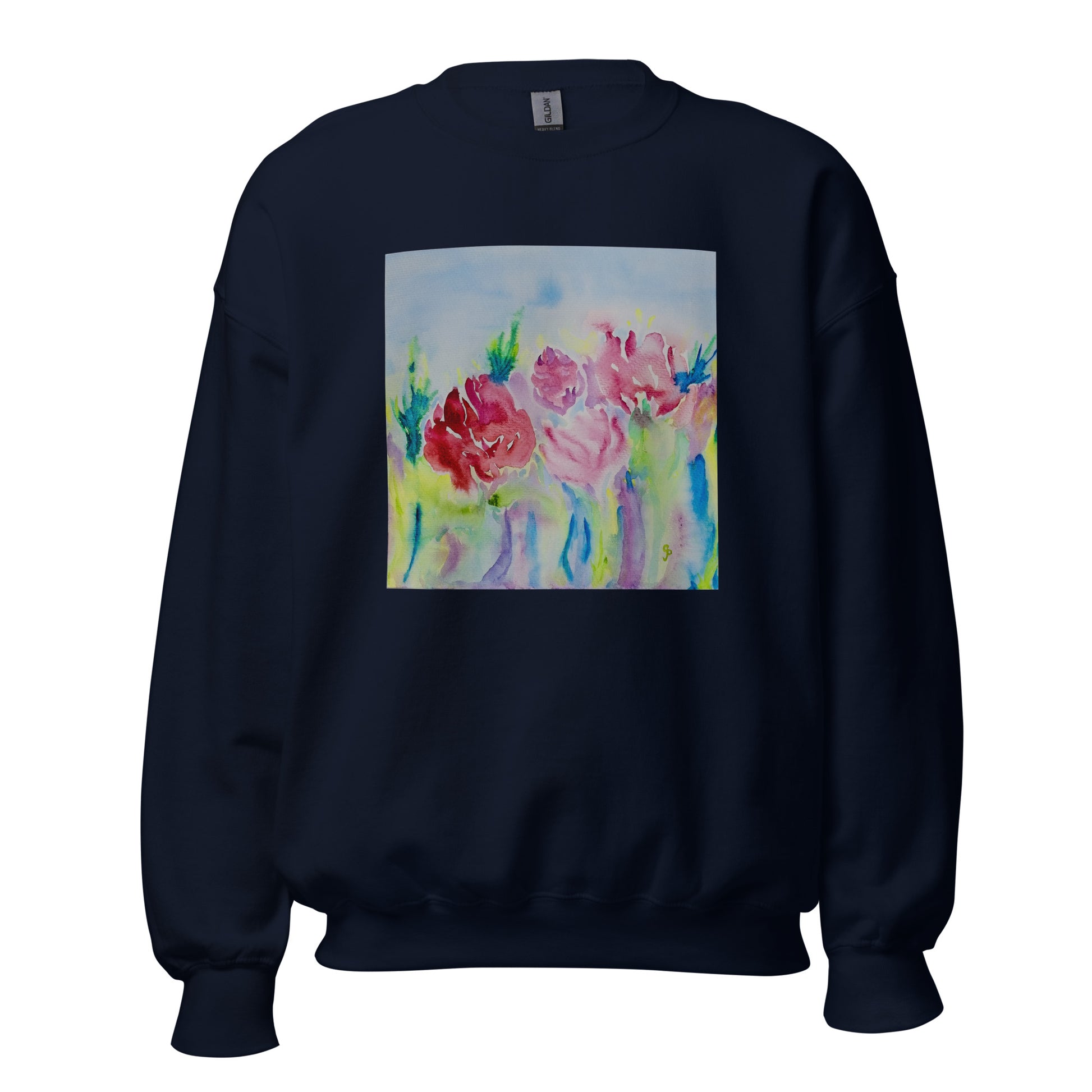 Cozy sweatshirt featuring original artwork—soft and perfect for casual wear, layering, or gifting; combines comfort, warmth, and artistic style for everyday outfits.