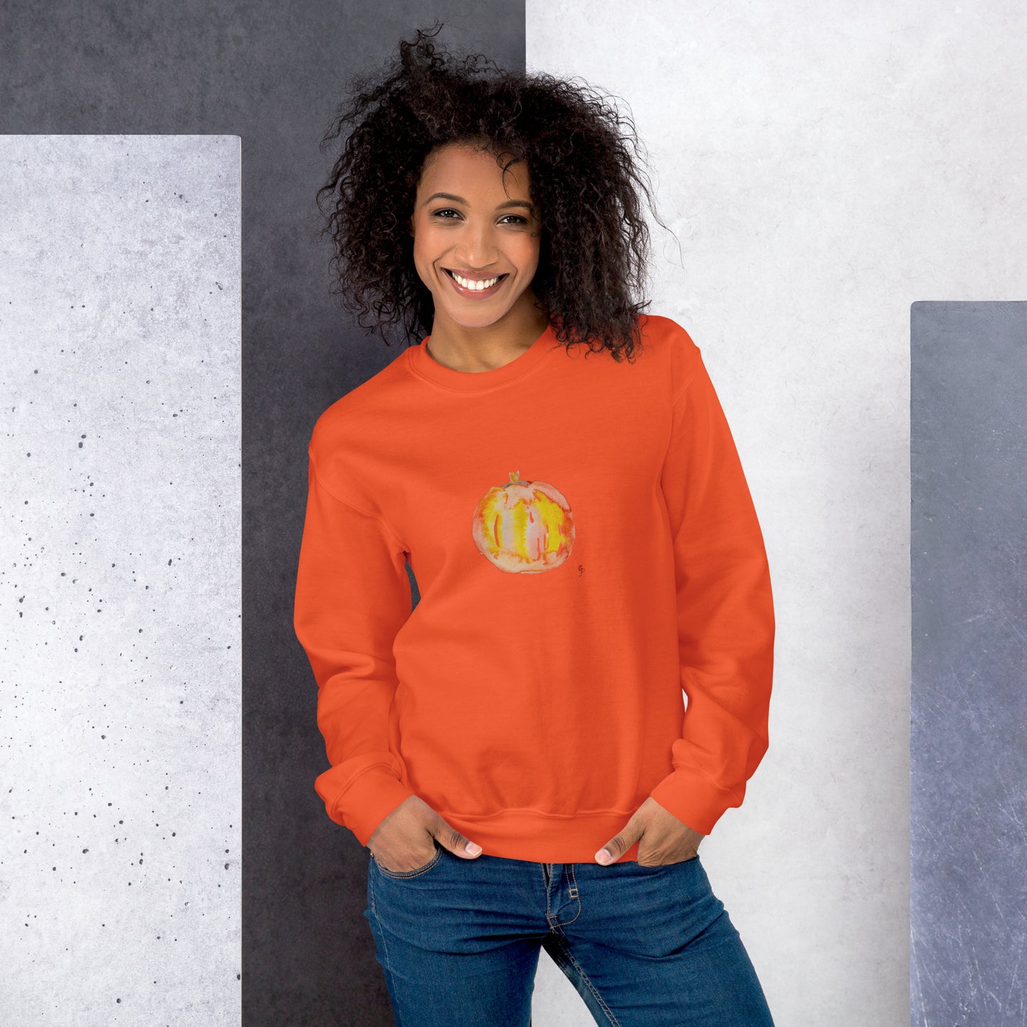 Cozy sweatshirt featuring original artwork—soft and perfect for casual wear, layering, or gifting; combines comfort, warmth, and artistic style for everyday outfits.