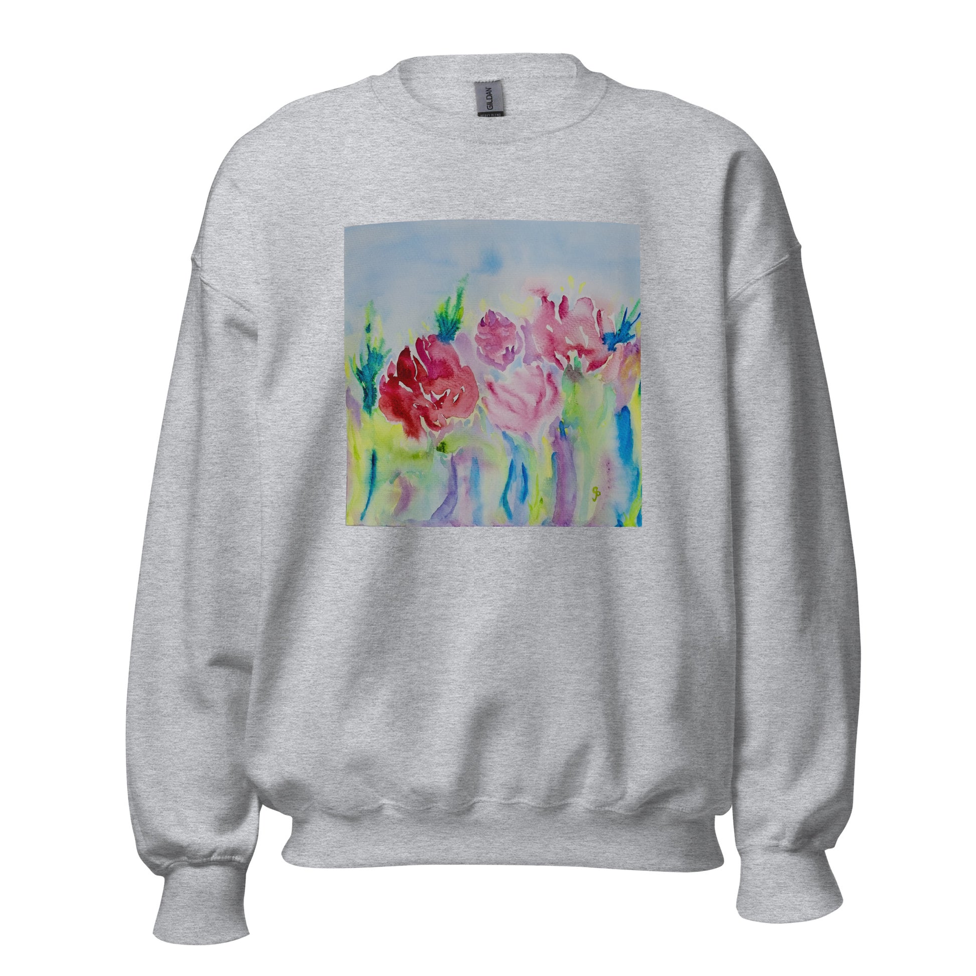 Cozy sweatshirt featuring original artwork—soft and perfect for casual wear, layering, or gifting; combines comfort, warmth, and artistic style for everyday outfits.