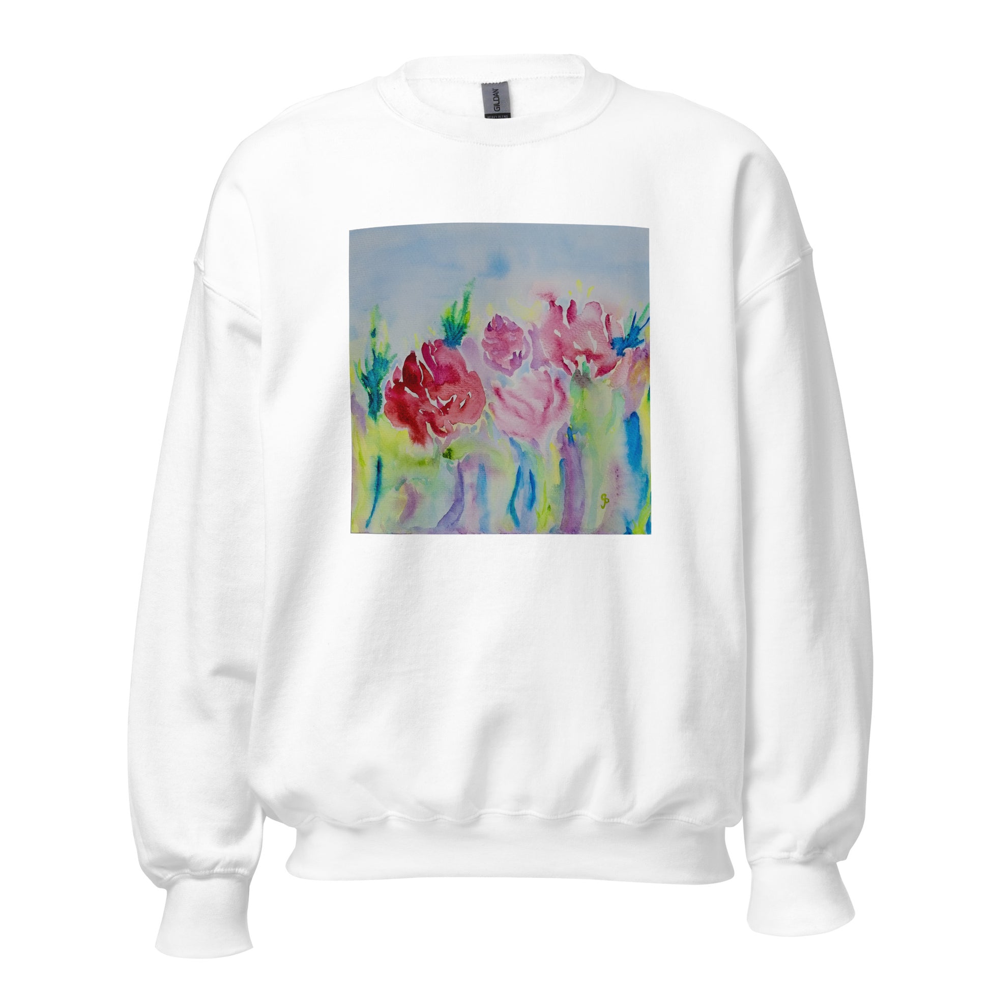 Cozy sweatshirt featuring original artwork—soft and perfect for casual wear, layering, or gifting; combines comfort, warmth, and artistic style for everyday outfits.