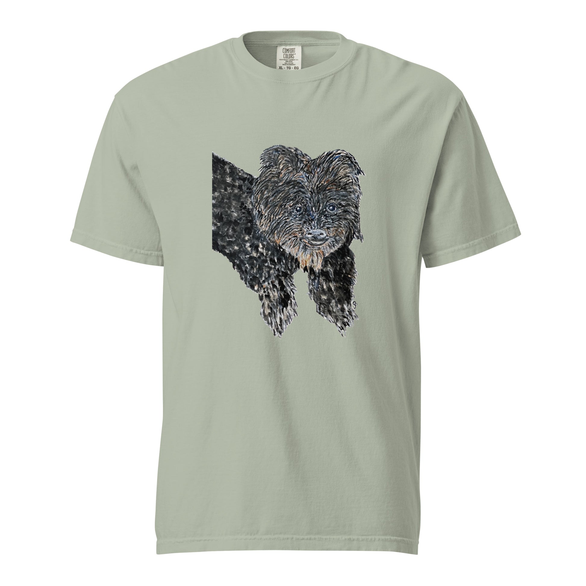 Comfort Colors short sleeve t-shirt featuring original artwork—garment-dyed for a soft, lived-in feel; relaxed fit, durable cotton fabric, and perfect for casual wear, art lovers, or gifting.