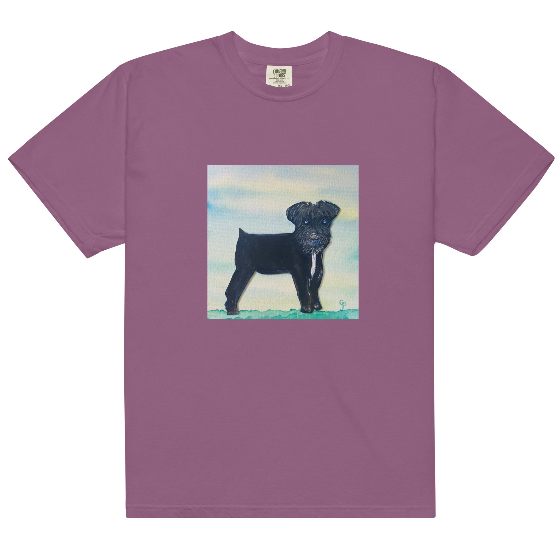 Comfort Colors short sleeve t-shirt featuring original artwork—garment-dyed for a soft, lived-in feel; relaxed fit, durable cotton fabric, and perfect for casual wear, art lovers, or gifting.