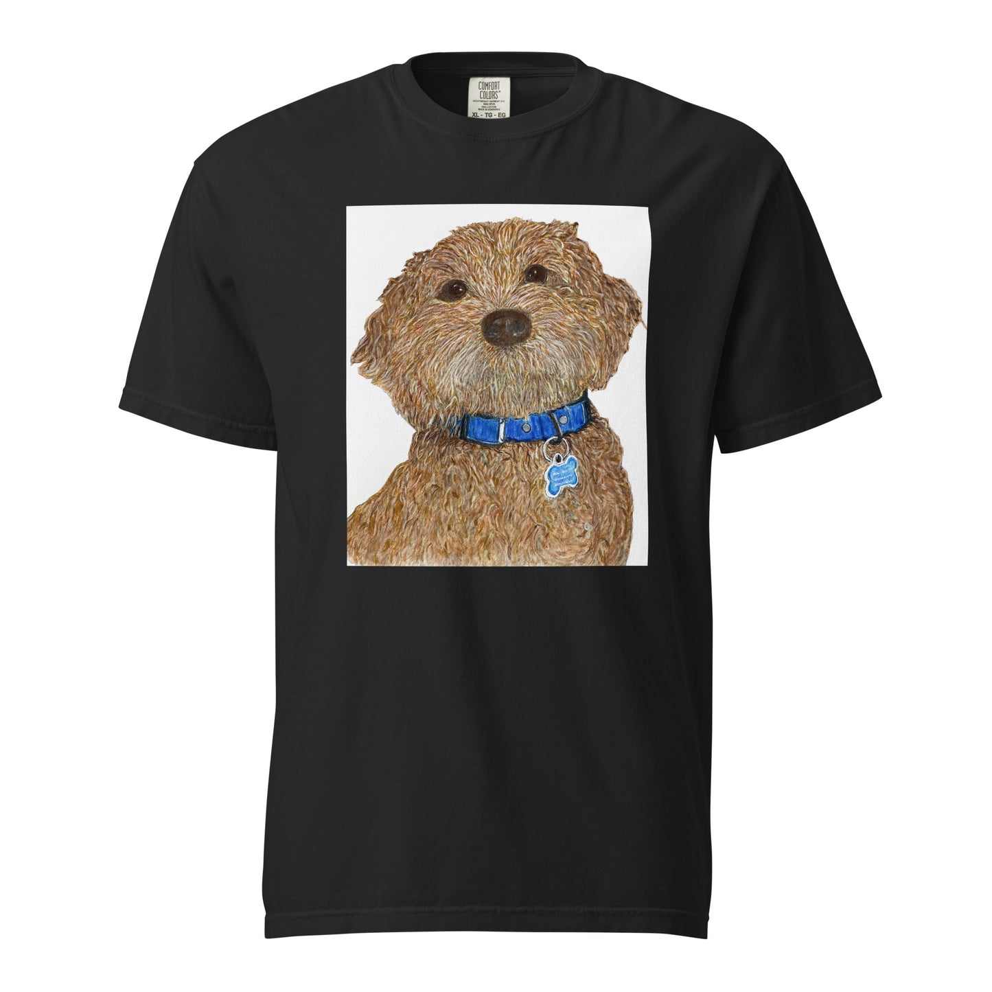 Comfort Colors short sleeve t-shirt featuring original artwork—garment-dyed for a soft, lived-in feel; relaxed fit, durable cotton fabric, and perfect for casual wear, art lovers, or gifting.