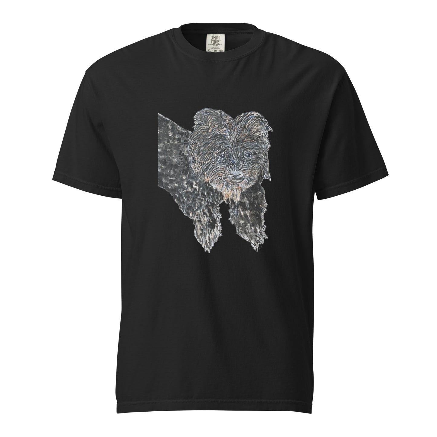 Comfort Colors short sleeve t-shirt featuring original artwork—garment-dyed for a soft, lived-in feel; relaxed fit, durable cotton fabric, and perfect for casual wear, art lovers, or gifting.