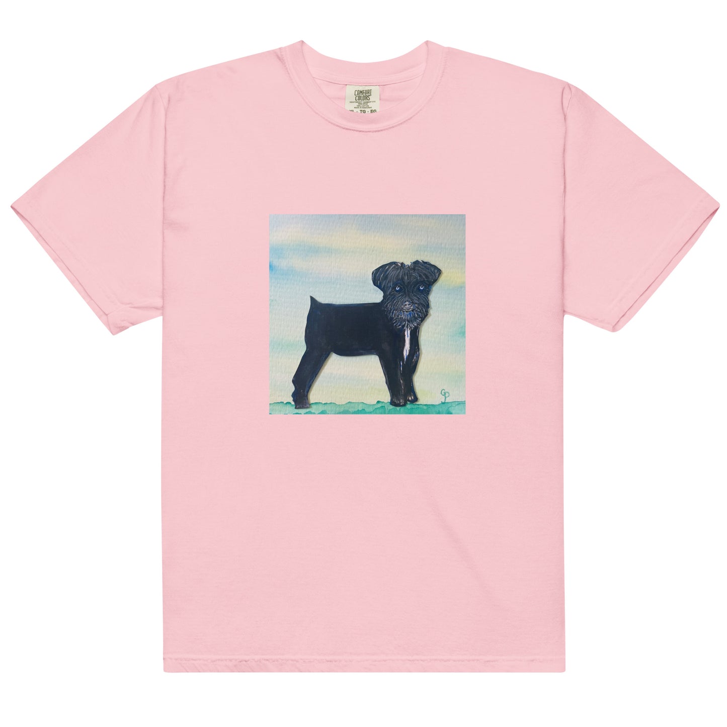 Comfort Colors short sleeve t-shirt featuring original artwork—garment-dyed for a soft, lived-in feel; relaxed fit, durable cotton fabric, and perfect for casual wear, art lovers, or gifting.