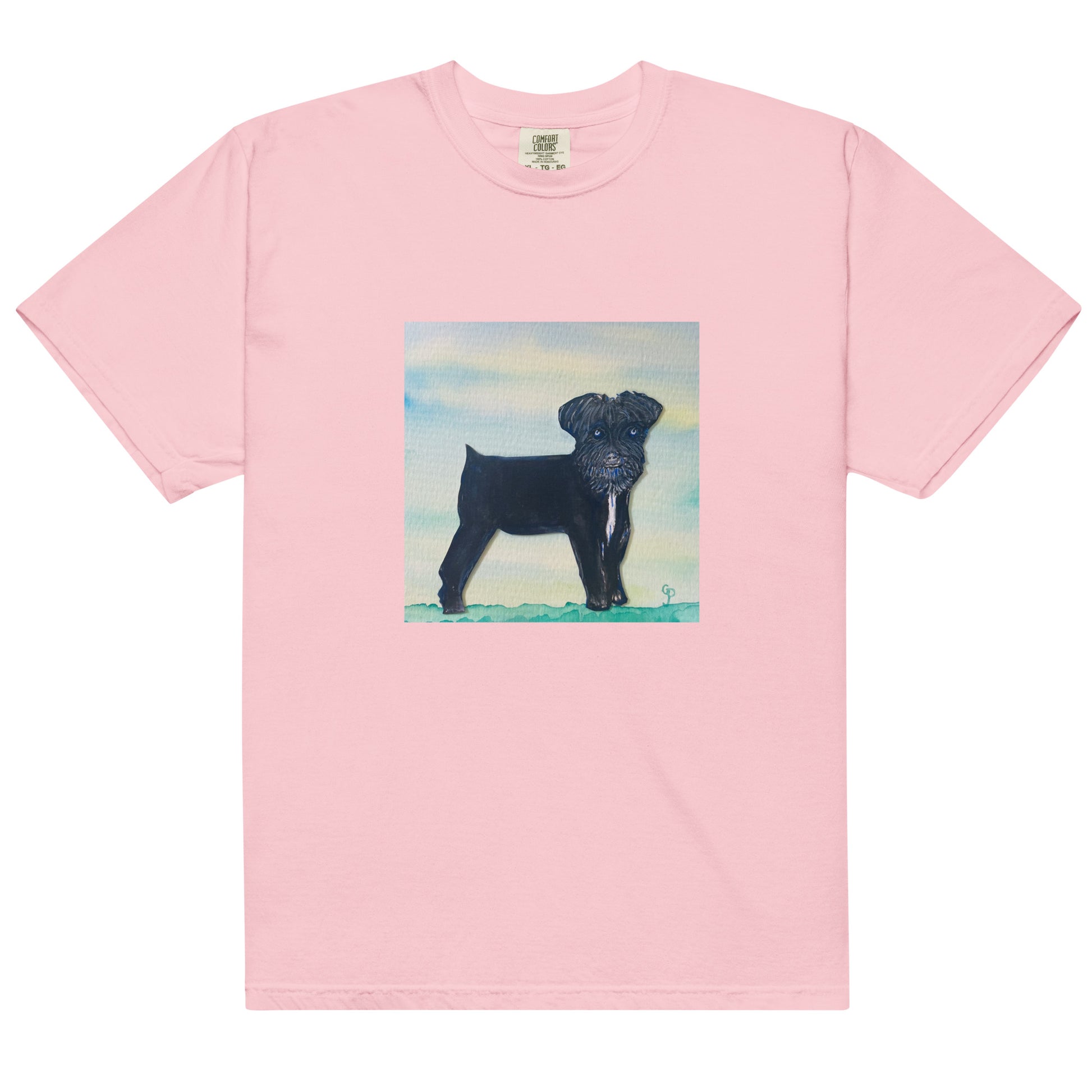 Comfort Colors short sleeve t-shirt featuring original artwork—garment-dyed for a soft, lived-in feel; relaxed fit, durable cotton fabric, and perfect for casual wear, art lovers, or gifting.