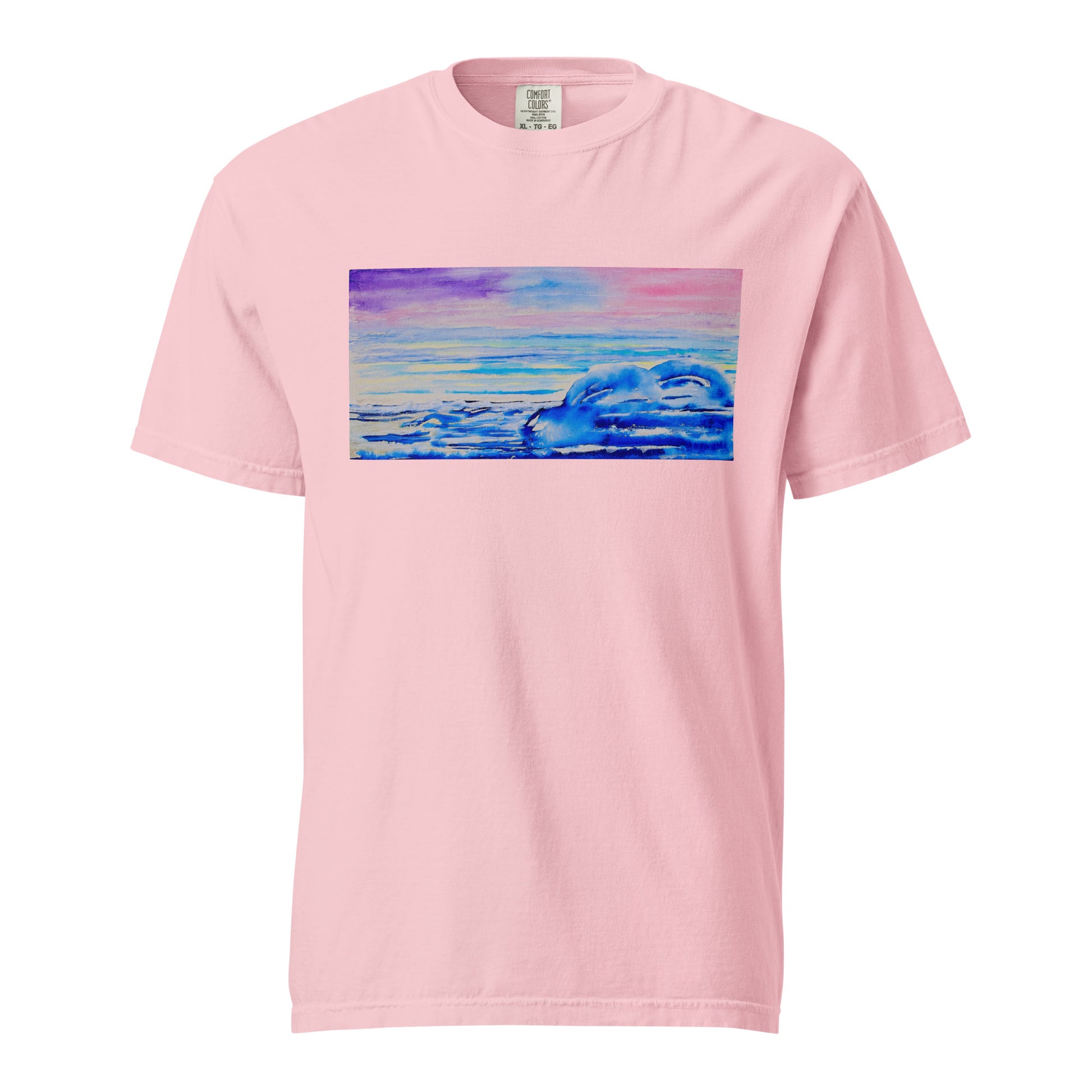 Comfort Colors short sleeve t-shirt featuring original artwork—garment-dyed for a soft, lived-in feel; relaxed fit, durable cotton fabric, and perfect for casual wear, art lovers, or gifting.
