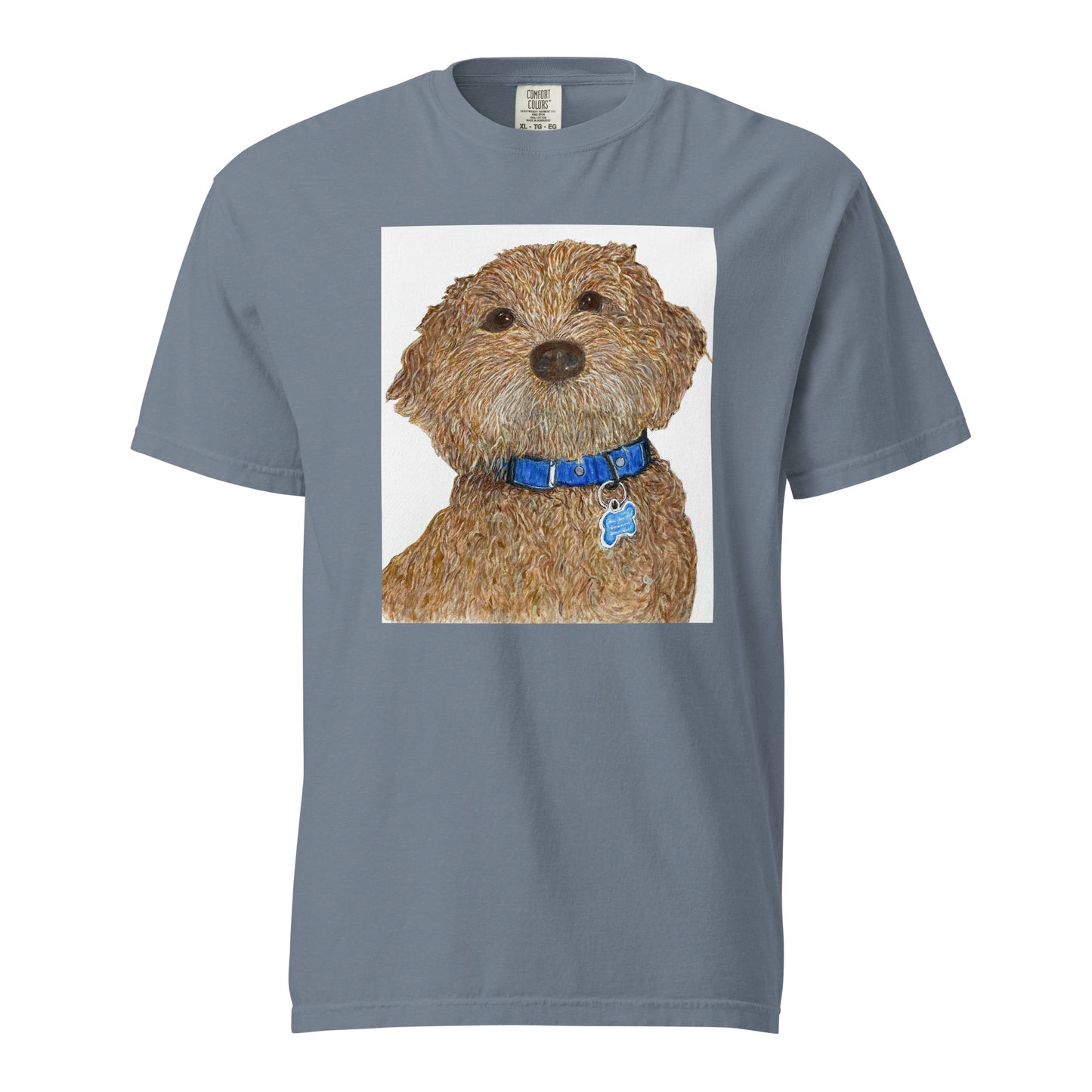 Comfort Colors short sleeve t-shirt featuring original artwork—garment-dyed for a soft, lived-in feel; relaxed fit, durable cotton fabric, and perfect for casual wear, art lovers, or gifting.