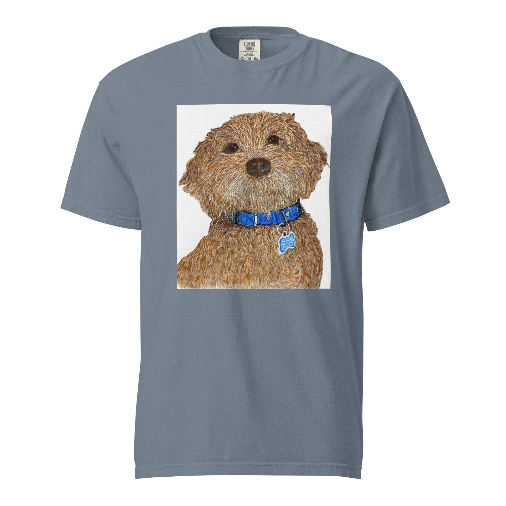 Comfort Colors short sleeve t-shirt featuring original artwork—garment-dyed for a soft, lived-in feel; relaxed fit, durable cotton fabric, and perfect for casual wear, art lovers, or gifting.