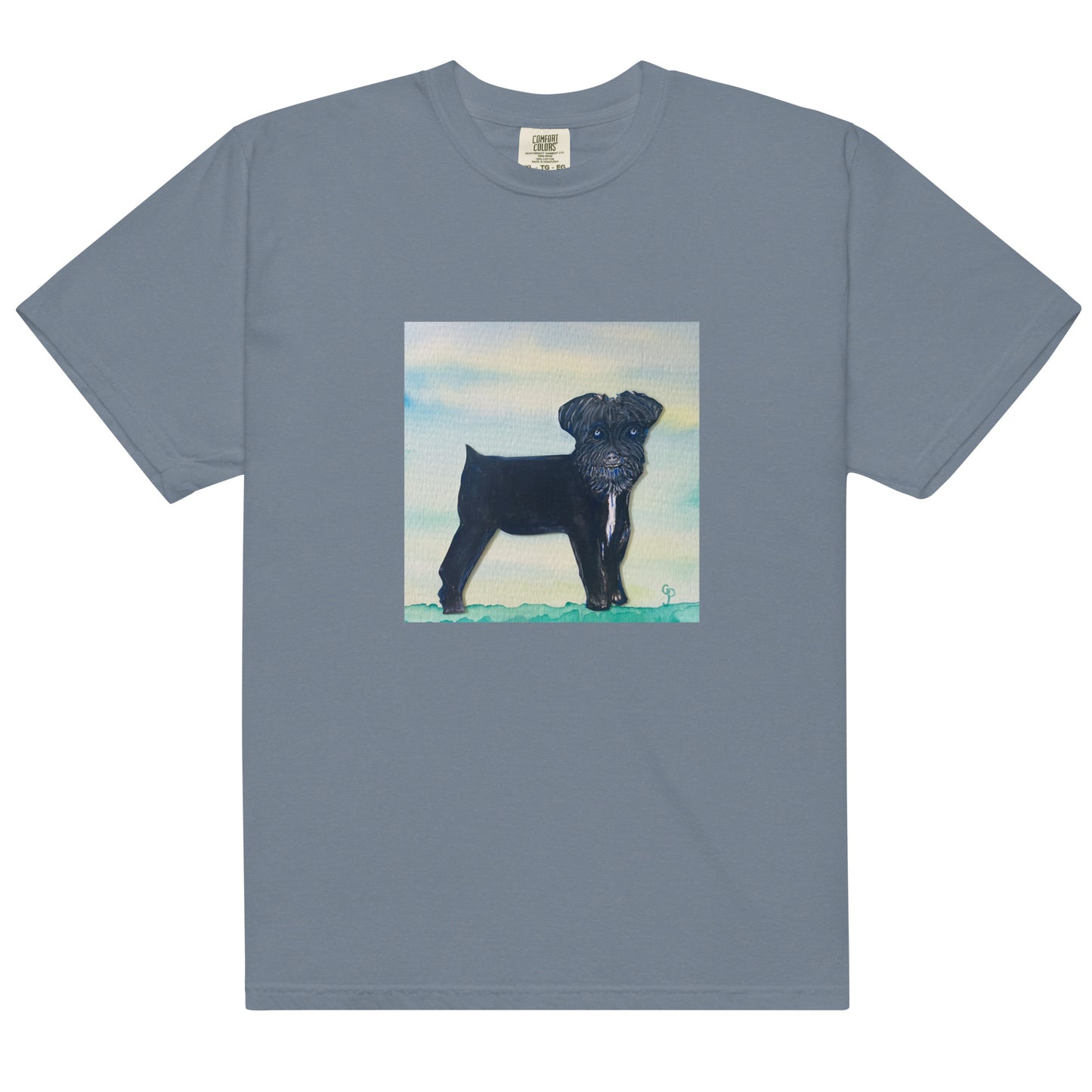 Comfort Colors short sleeve t-shirt featuring original artwork—garment-dyed for a soft, lived-in feel; relaxed fit, durable cotton fabric, and perfect for casual wear, art lovers, or gifting.