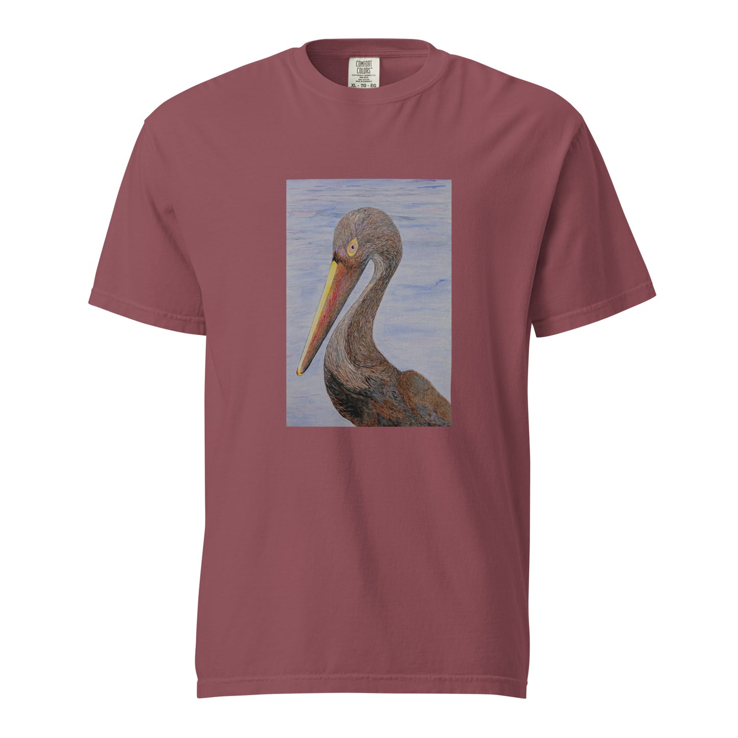 Comfort Colors short sleeve t-shirt featuring original artwork—garment-dyed for a soft, lived-in feel; relaxed fit, durable cotton fabric, and perfect for casual wear, art lovers, or gifting.
