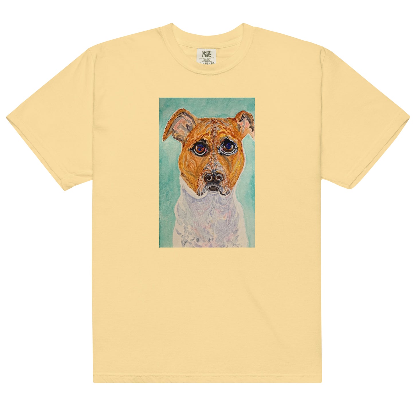 Comfort Colors short sleeve t-shirt featuring original artwork—garment-dyed for a soft, lived-in feel; relaxed fit, durable cotton fabric, and perfect for casual wear, art lovers, or gifting.