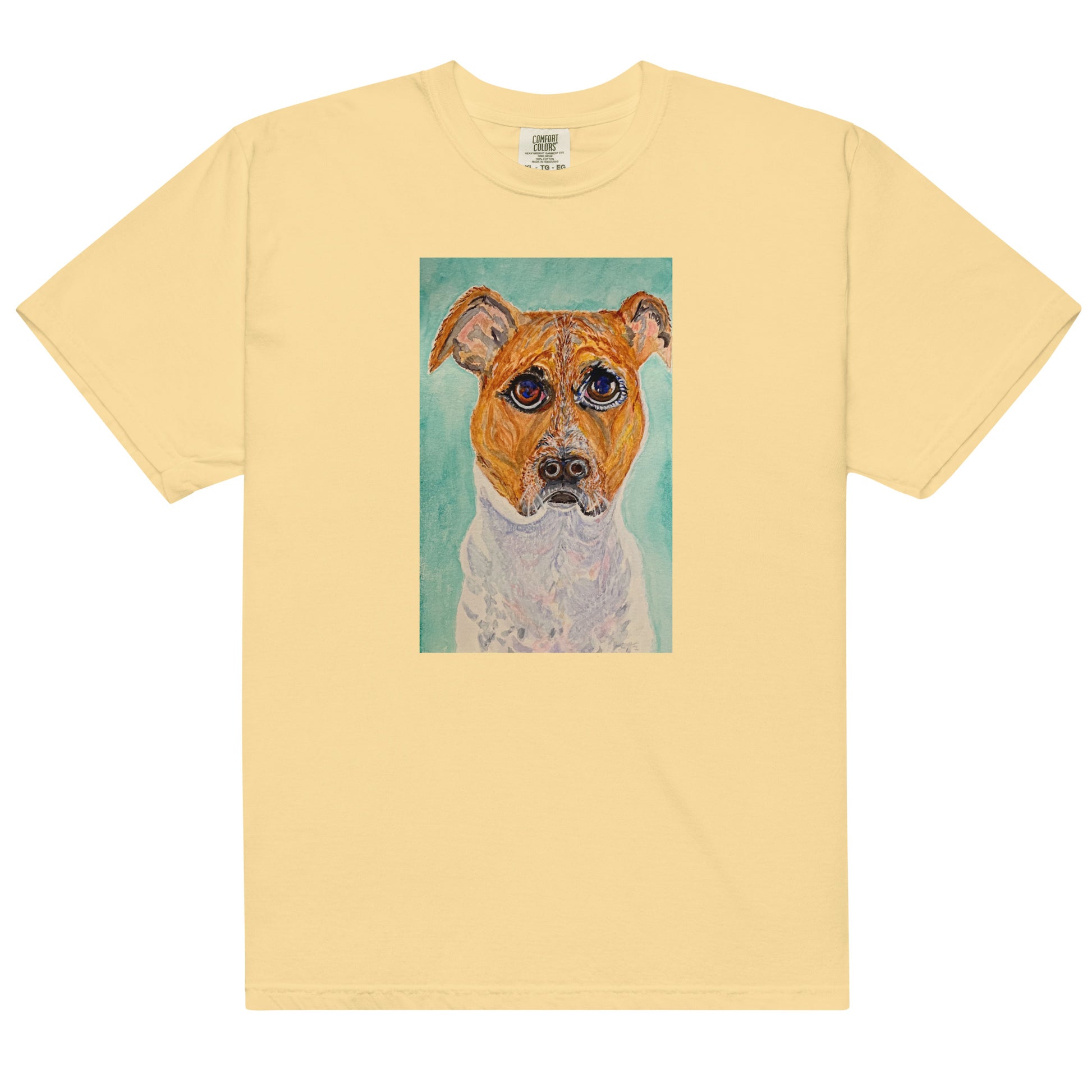 Comfort Colors short sleeve t-shirt featuring original artwork—garment-dyed for a soft, lived-in feel; relaxed fit, durable cotton fabric, and perfect for casual wear, art lovers, or gifting.