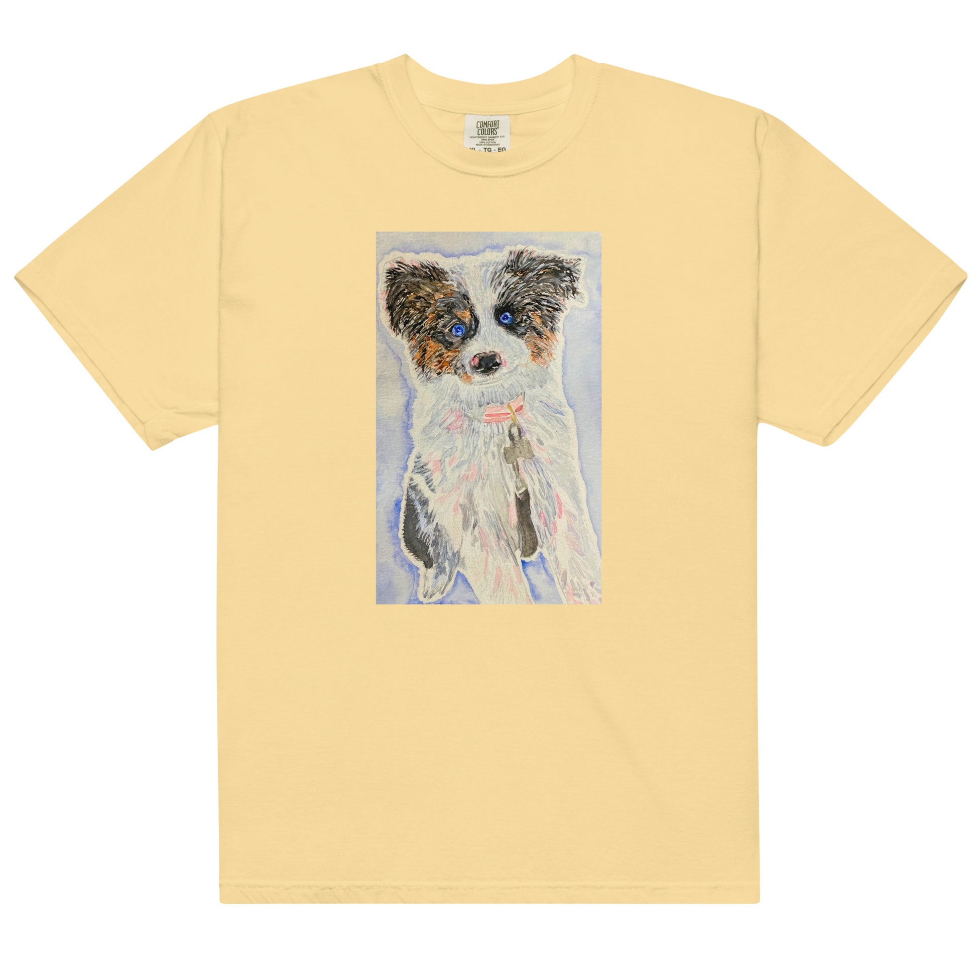 Comfort Colors short sleeve t-shirt featuring original artwork—garment-dyed for a soft, lived-in feel; relaxed fit, durable cotton fabric, and perfect for casual wear, art lovers, or gifting.