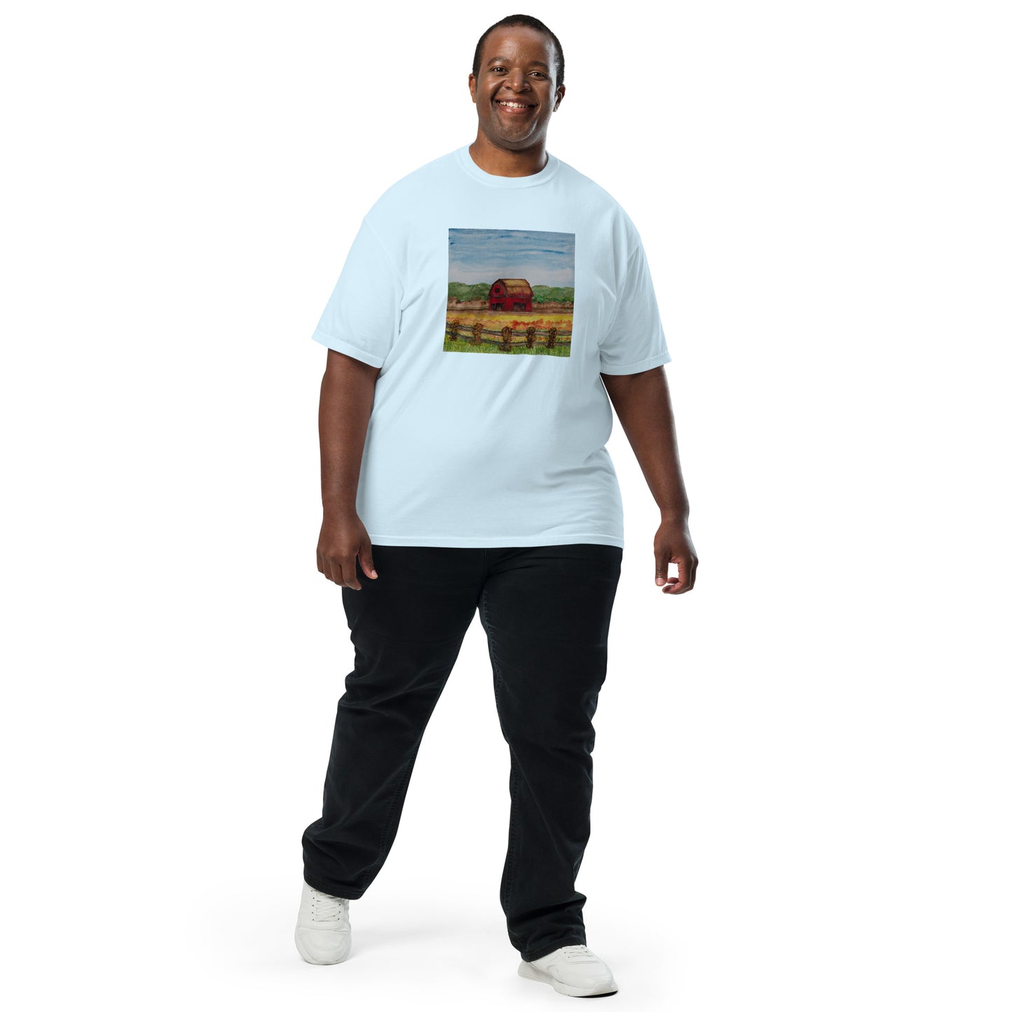 Comfort Colors short sleeve t-shirt featuring original artwork—garment-dyed for a soft, lived-in feel; relaxed fit, durable cotton fabric, and perfect for casual wear, art lovers, or gifting.