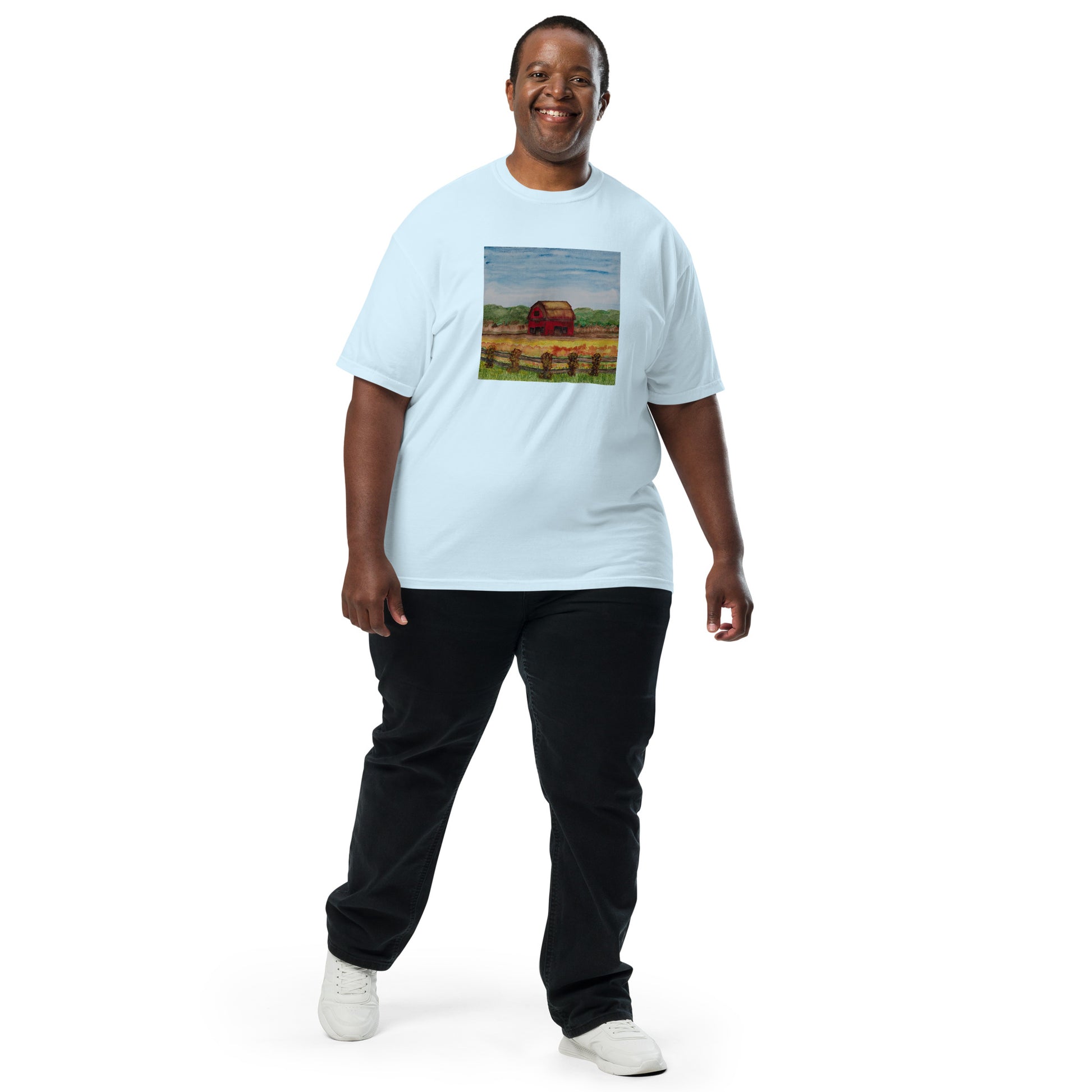 Comfort Colors short sleeve t-shirt featuring original artwork—garment-dyed for a soft, lived-in feel; relaxed fit, durable cotton fabric, and perfect for casual wear, art lovers, or gifting.