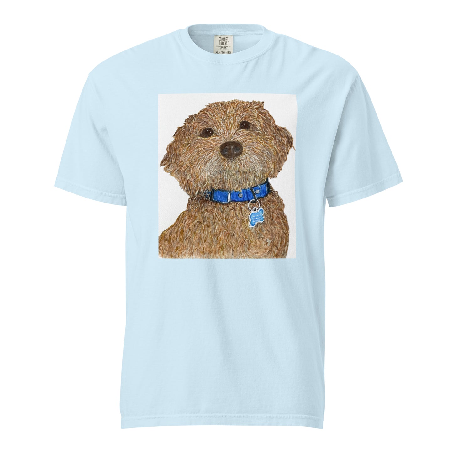 Comfort Colors short sleeve t-shirt featuring original artwork—garment-dyed for a soft, lived-in feel; relaxed fit, durable cotton fabric, and perfect for casual wear, art lovers, or gifting.