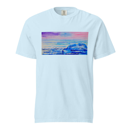 Comfort Colors short sleeve t-shirt featuring original artwork—garment-dyed for a soft, lived-in feel; relaxed fit, durable cotton fabric, and perfect for casual wear, art lovers, or gifting.