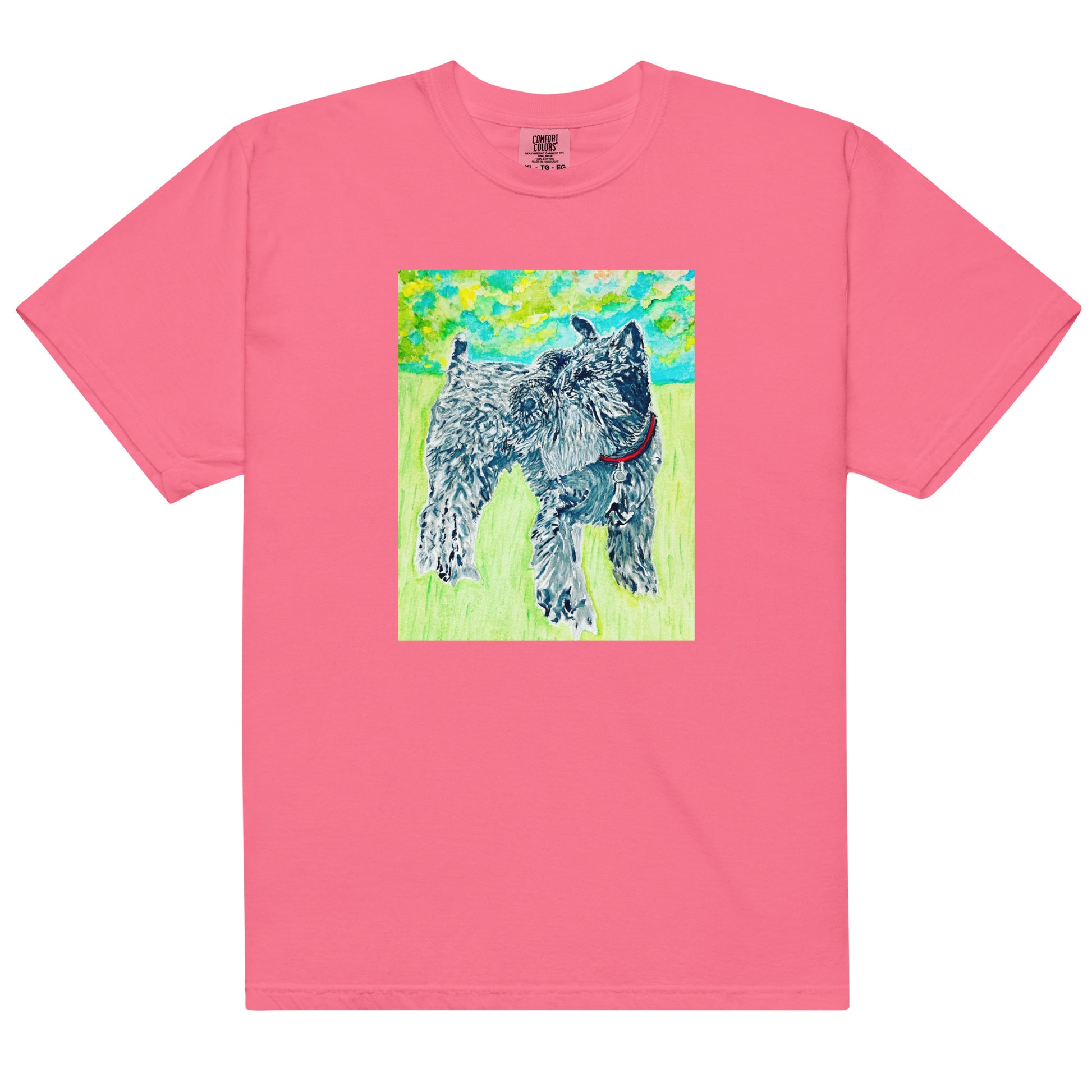 Comfort Colors short sleeve t-shirt featuring original artwork—garment-dyed for a soft, lived-in feel; relaxed fit, durable cotton fabric, and perfect for casual wear, art lovers, or gifting.