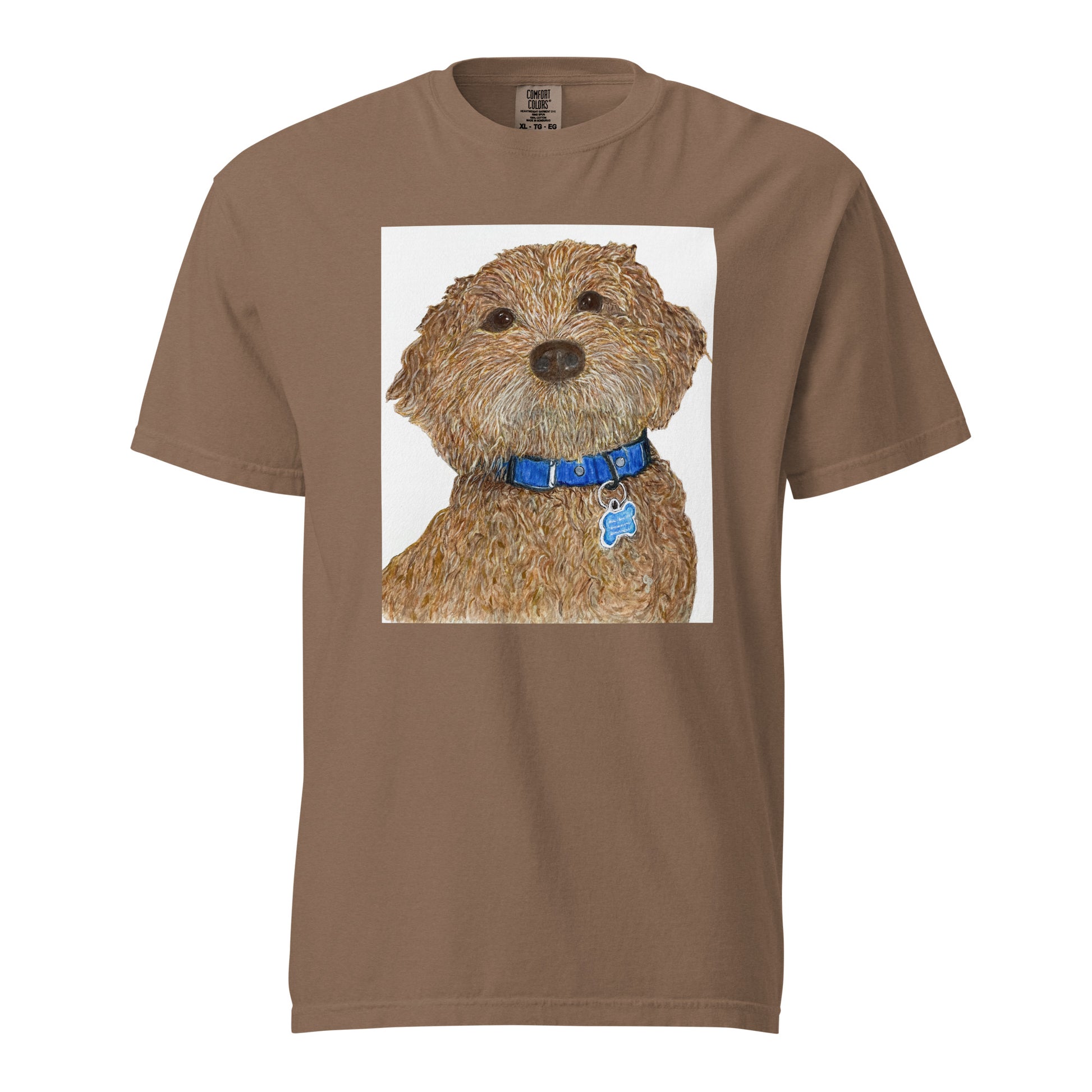 Comfort Colors short sleeve t-shirt featuring original artwork—garment-dyed for a soft, lived-in feel; relaxed fit, durable cotton fabric, and perfect for casual wear, art lovers, or gifting.
