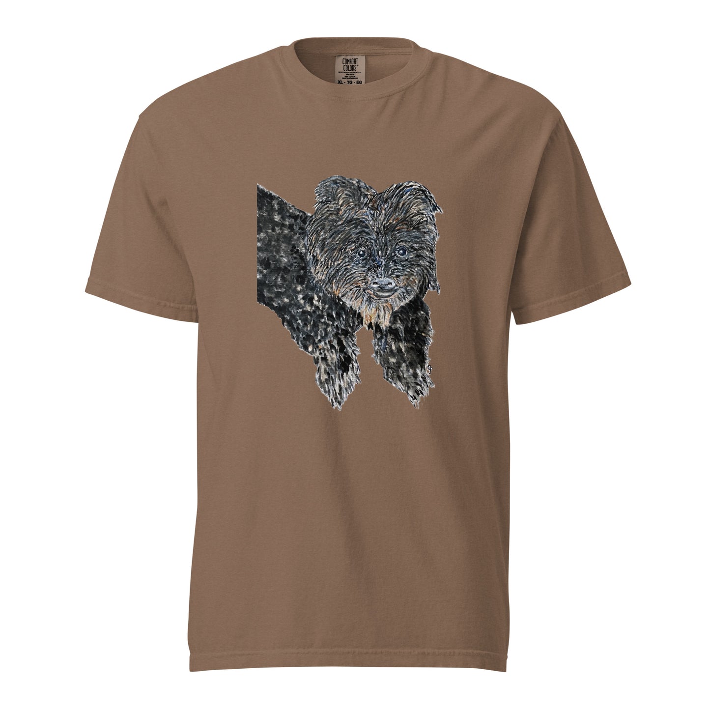 Comfort Colors short sleeve t-shirt featuring original artwork—garment-dyed for a soft, lived-in feel; relaxed fit, durable cotton fabric, and perfect for casual wear, art lovers, or gifting.