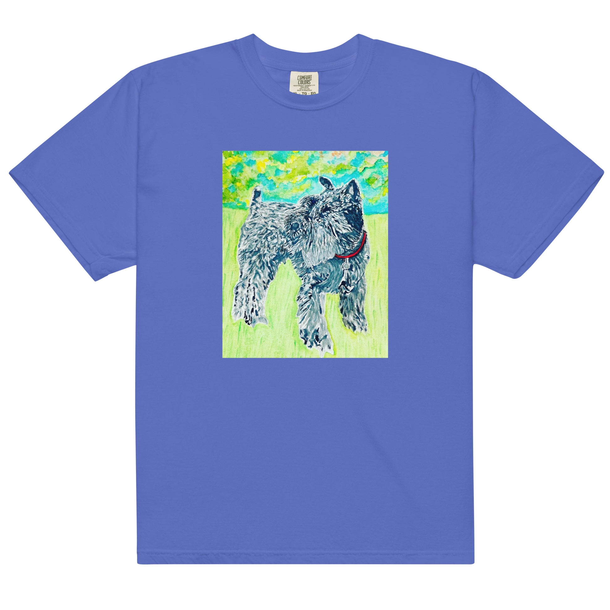 Comfort Colors short sleeve t-shirt featuring original artwork—garment-dyed for a soft, lived-in feel; relaxed fit, durable cotton fabric, and perfect for casual wear, art lovers, or gifting.