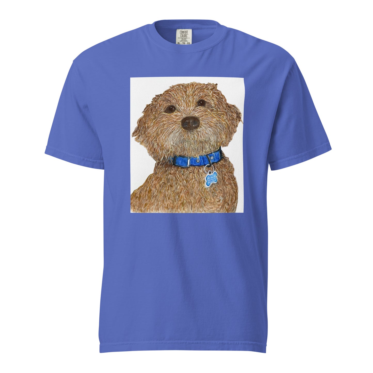 Comfort Colors short sleeve t-shirt featuring original artwork—garment-dyed for a soft, lived-in feel; relaxed fit, durable cotton fabric, and perfect for casual wear, art lovers, or gifting.