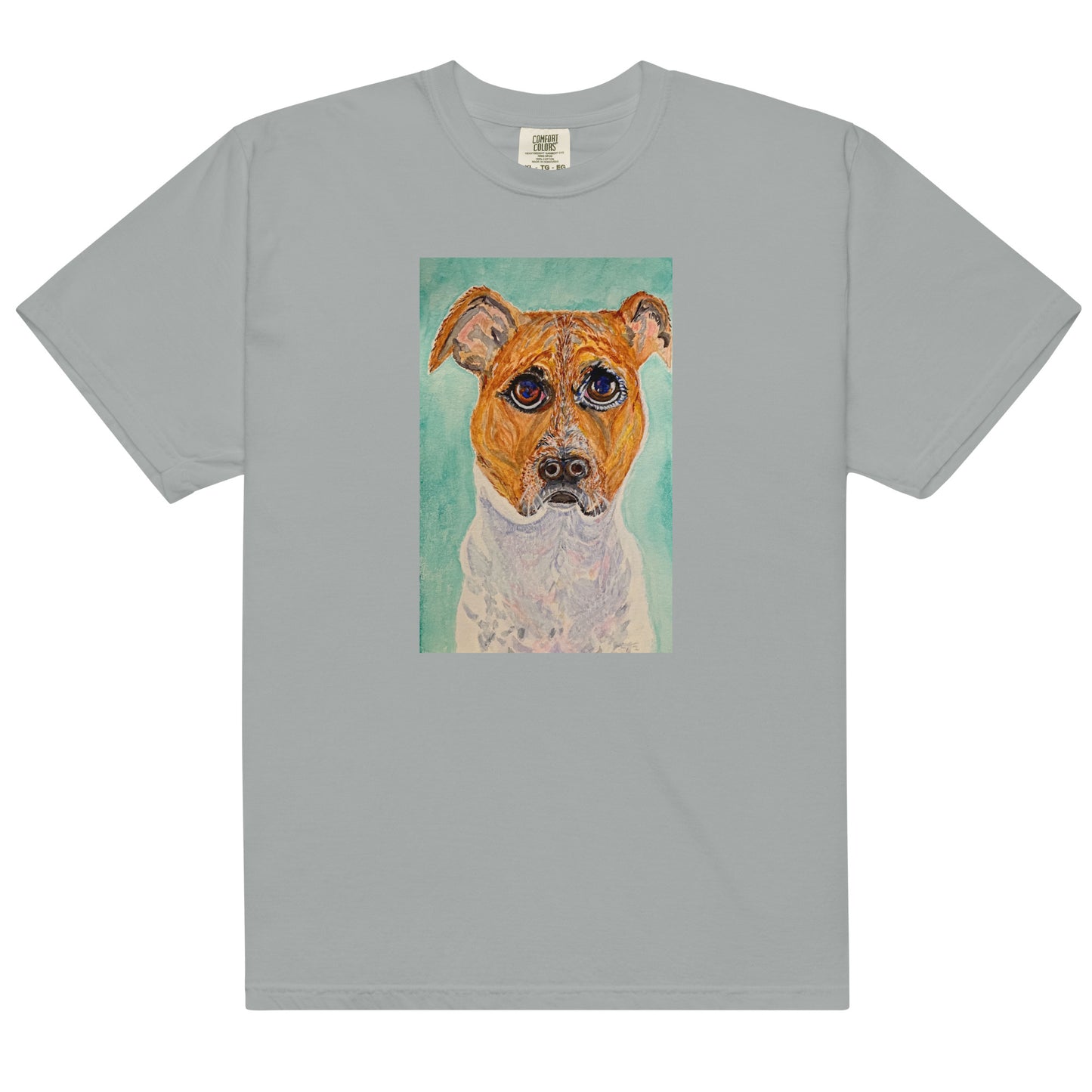 Comfort Colors short sleeve t-shirt featuring original artwork—garment-dyed for a soft, lived-in feel; relaxed fit, durable cotton fabric, and perfect for casual wear, art lovers, or gifting.