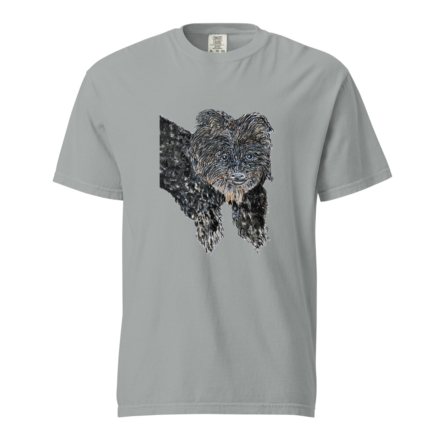 Comfort Colors short sleeve t-shirt featuring original artwork—garment-dyed for a soft, lived-in feel; relaxed fit, durable cotton fabric, and perfect for casual wear, art lovers, or gifting.