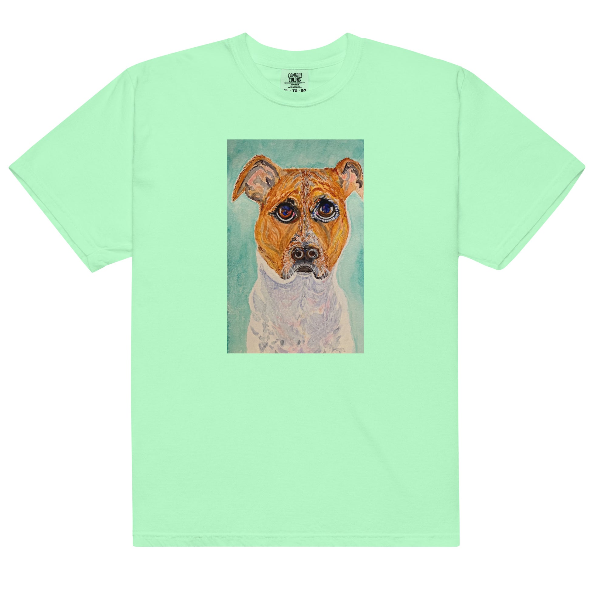 Comfort Colors short sleeve t-shirt featuring original artwork—garment-dyed for a soft, lived-in feel; relaxed fit, durable cotton fabric, and perfect for casual wear, art lovers, or gifting.