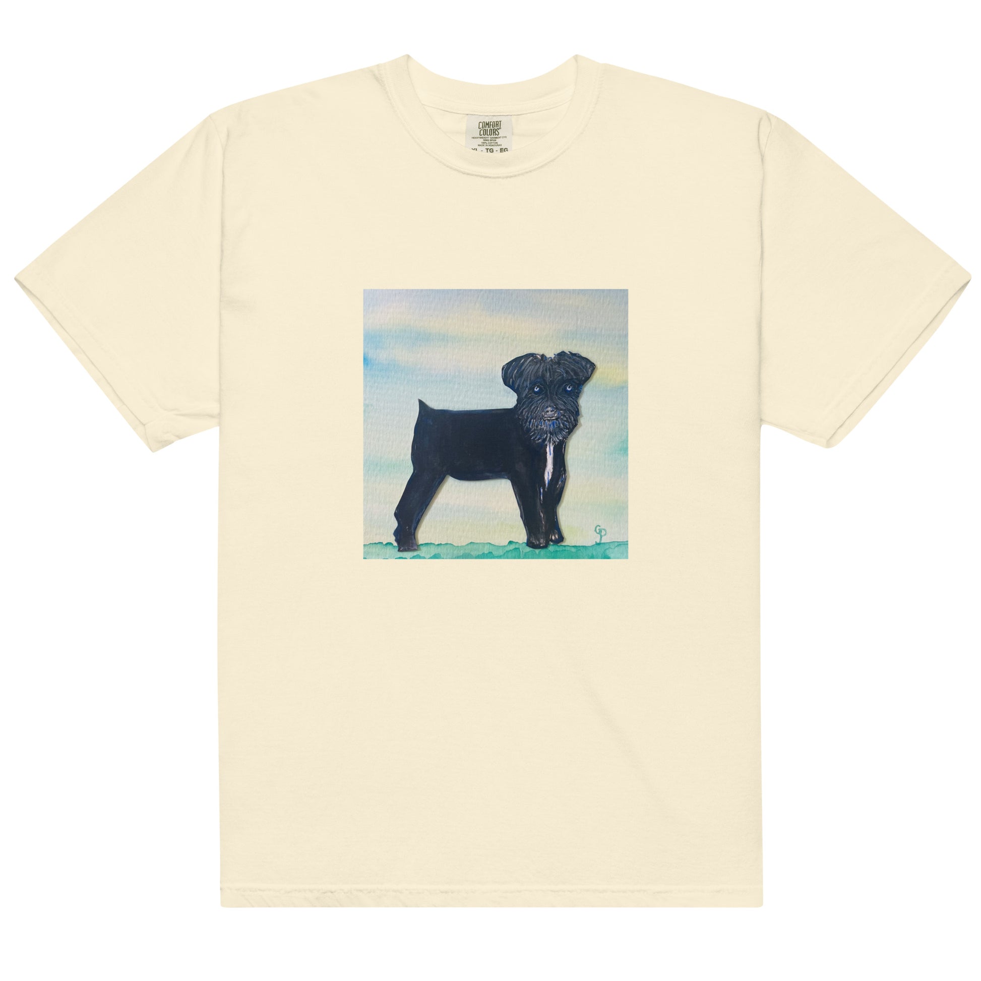 Comfort Colors short sleeve t-shirt featuring original artwork—garment-dyed for a soft, lived-in feel; relaxed fit, durable cotton fabric, and perfect for casual wear, art lovers, or gifting.
