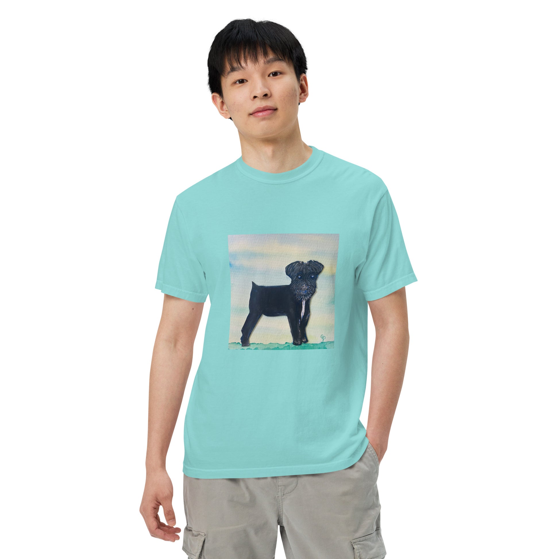 Comfort Colors short sleeve t-shirt featuring original artwork—garment-dyed for a soft, lived-in feel; relaxed fit, durable cotton fabric, and perfect for casual wear, art lovers, or gifting.