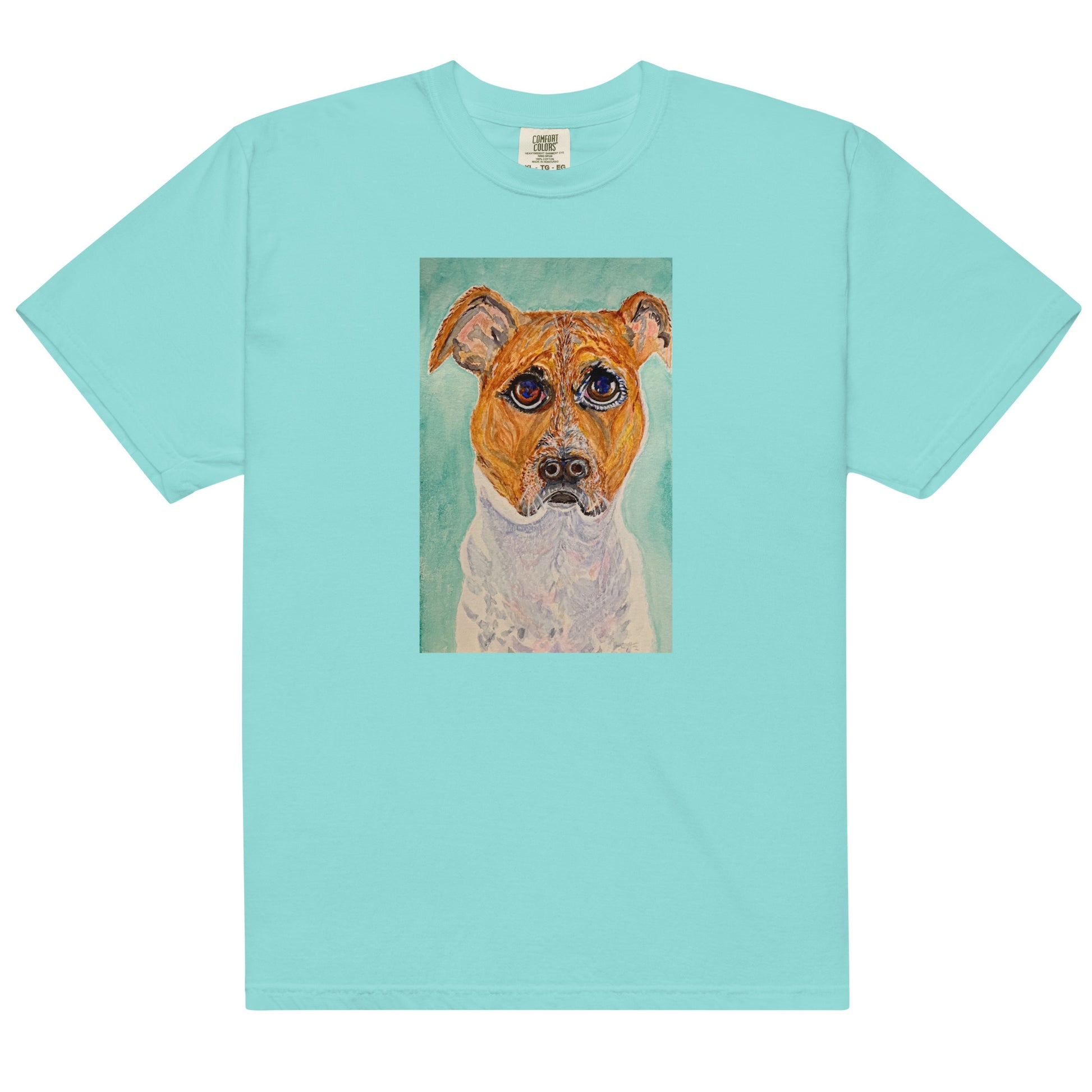 Comfort Colors short sleeve t-shirt featuring original artwork—garment-dyed for a soft, lived-in feel; relaxed fit, durable cotton fabric, and perfect for casual wear, art lovers, or gifting.