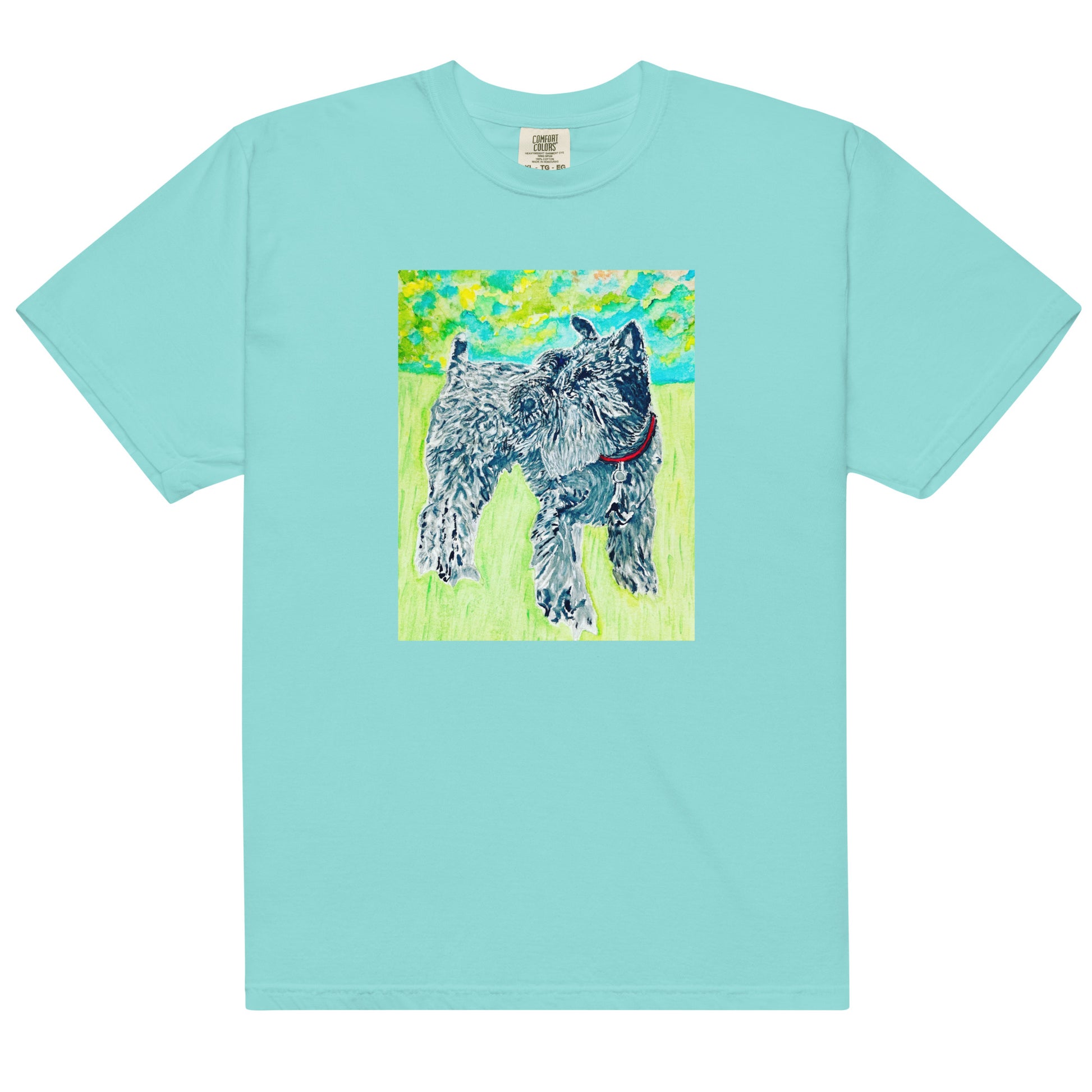 Comfort Colors short sleeve t-shirt featuring original artwork—garment-dyed for a soft, lived-in feel; relaxed fit, durable cotton fabric, and perfect for casual wear, art lovers, or gifting.